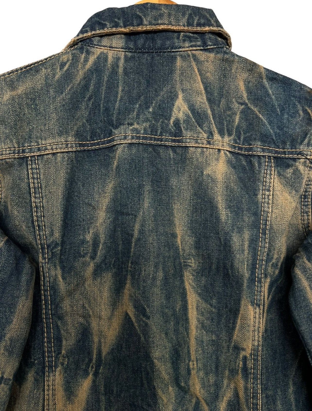 Hysteric Glamour Elvence Japanese Brand Mudwash Denim Jacket Size S / US 4 / IT 40 - 8 Thumbnail