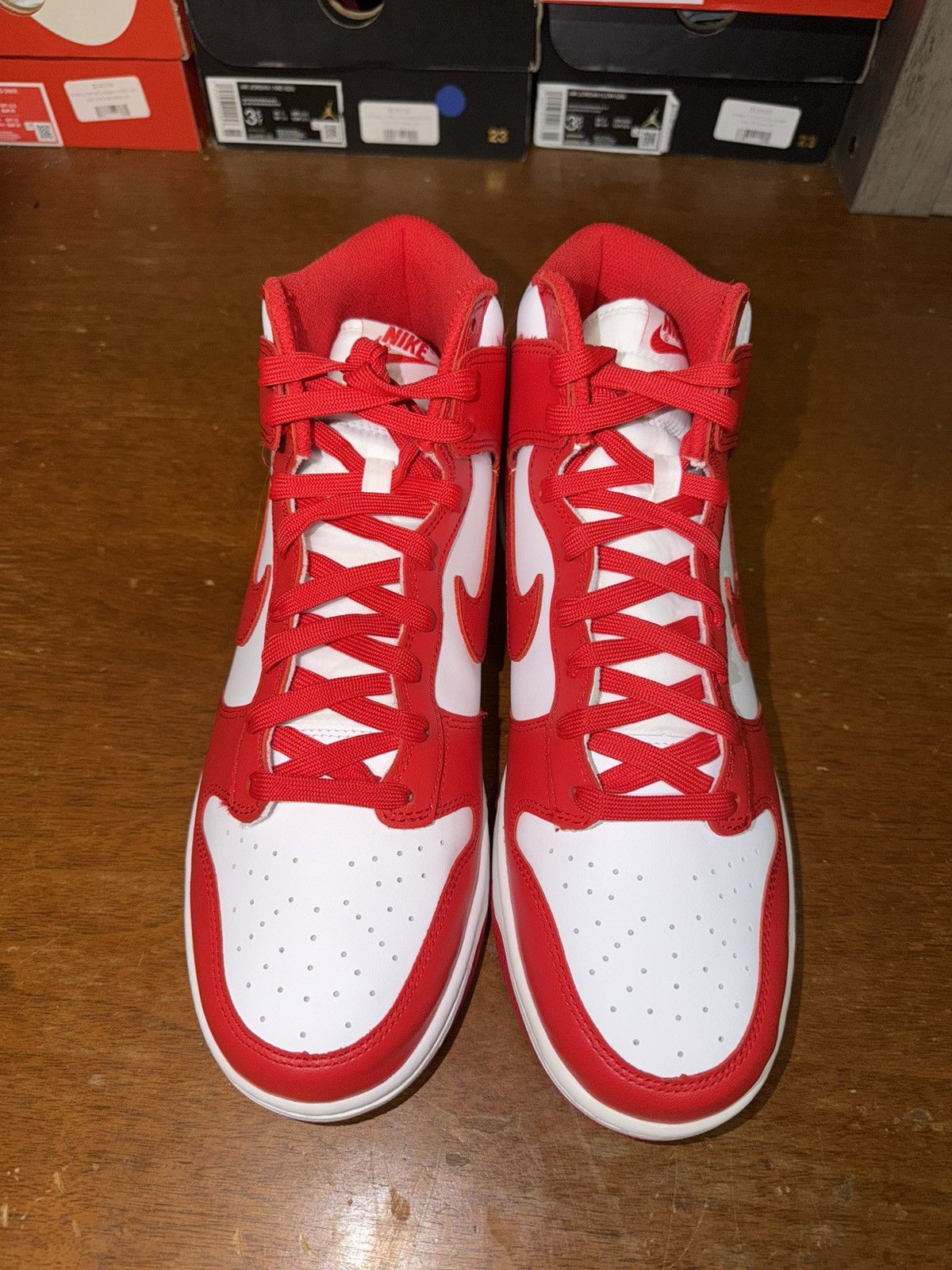 Nike Nike Dunk High Championship Red size 11 Size US 11 / EU 44 - 6 Thumbnail