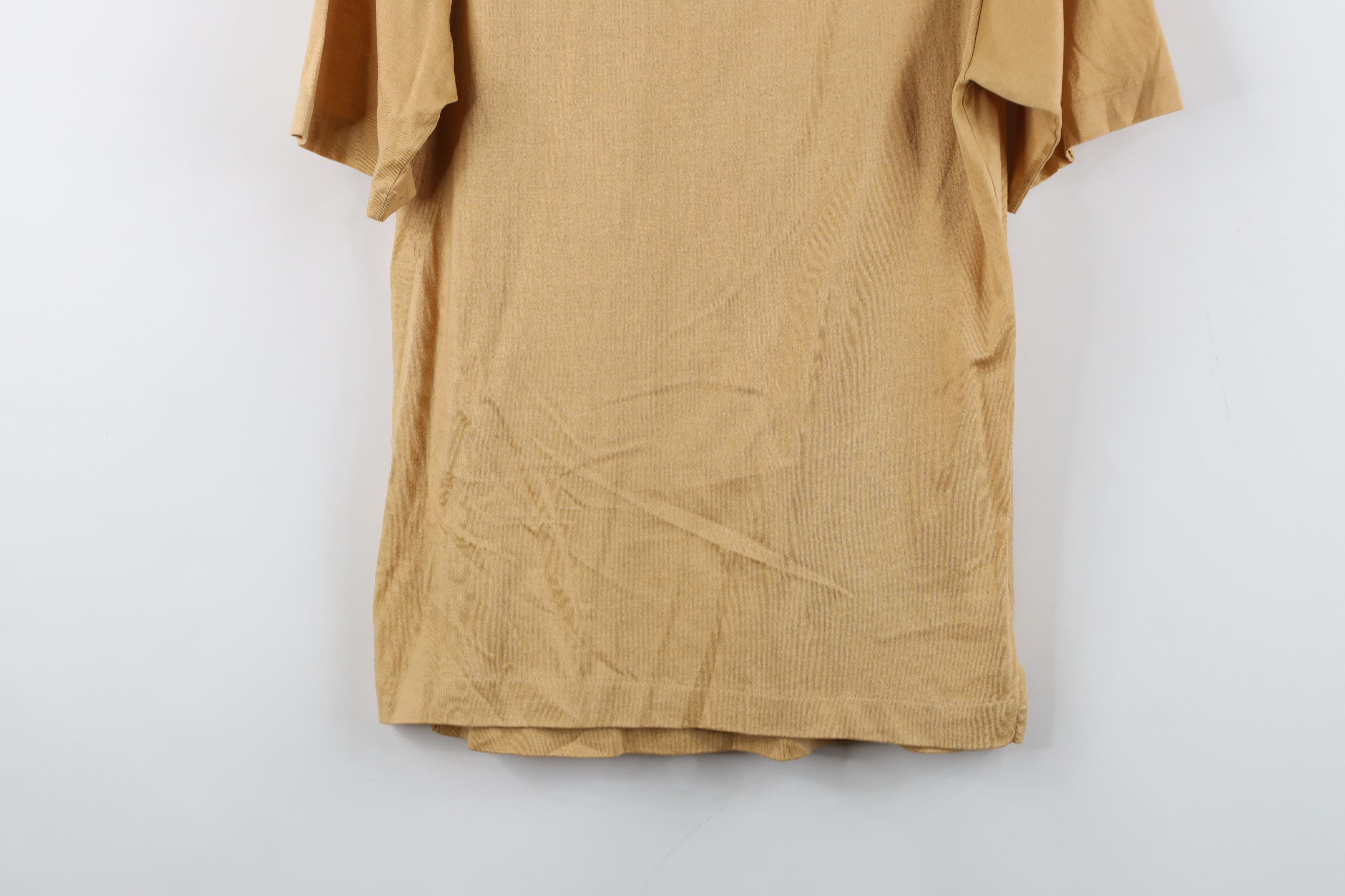 Vintage Vintage 50s 60s Ban Lon Knit Pocket Polo Shirt Beige USA Size US M / EU 48-50 / 2 - 15 Thumbnail