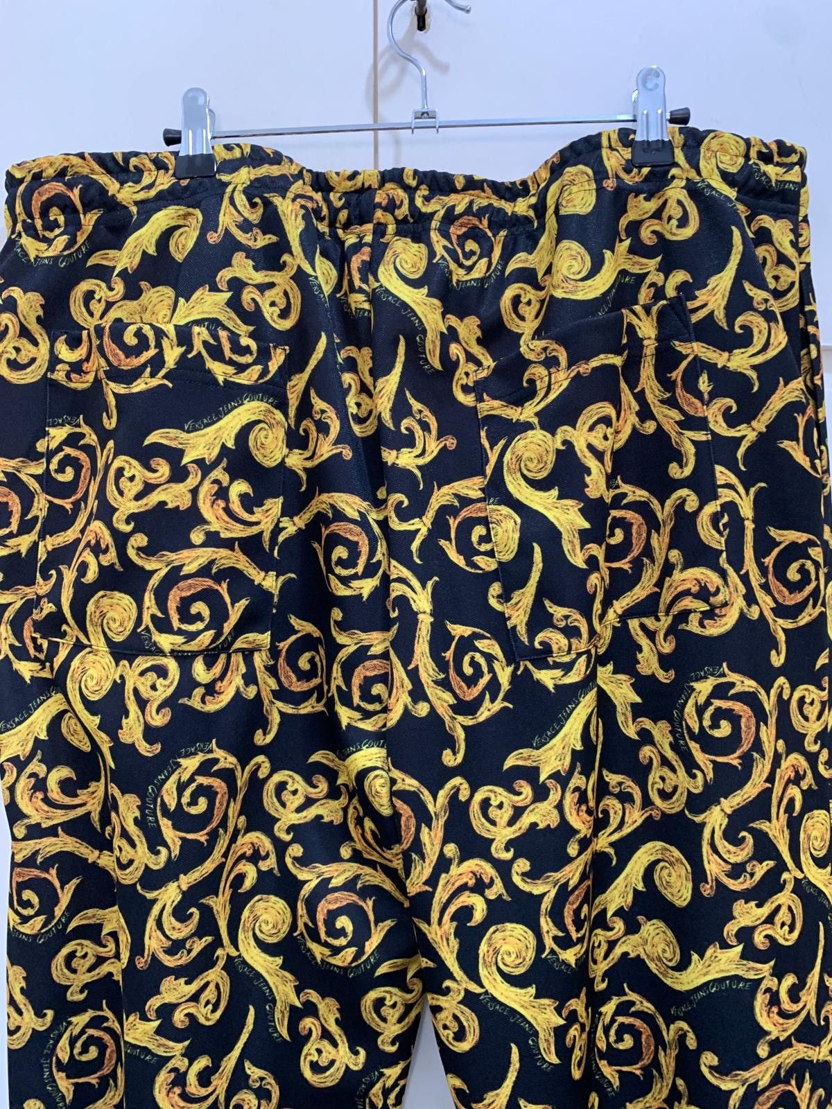 Versace Jeans Couture Versace Jeans Culture Sketch Print Tricetate Pants, XXL, Size US 38 / EU 54 - 14 Thumbnail