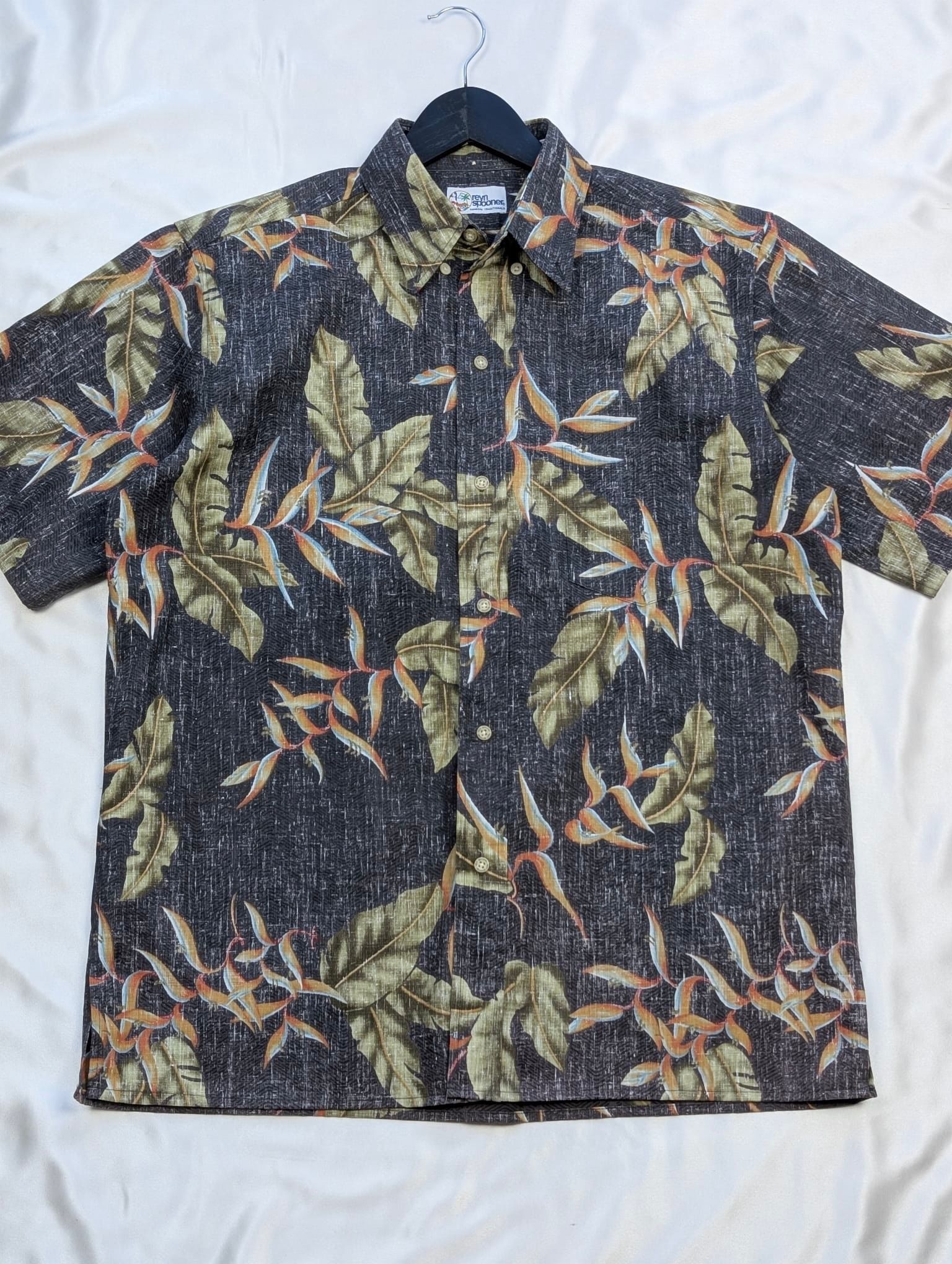 Reyn Spooner Reyn Spooner Hawaiian Shirt Medium Beach Palms Vintage M Size US M / EU 48-50 / 2 - 1 Thumbnail