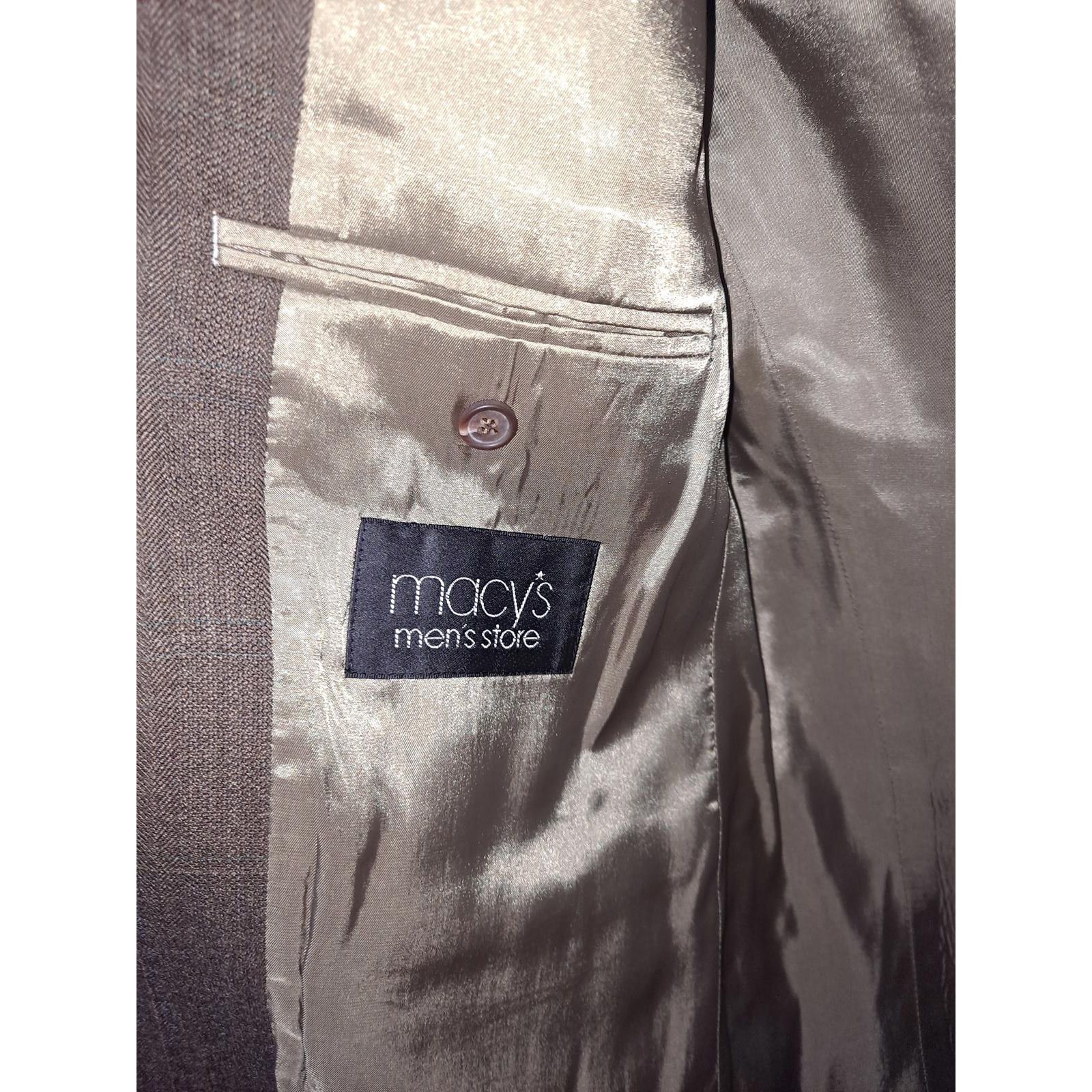 Lauren Ralph Lauren Lauren Ralph Lauren Tan 2 Button Blazer 100% Wool Size 38R Size 38R - 3 Thumbnail