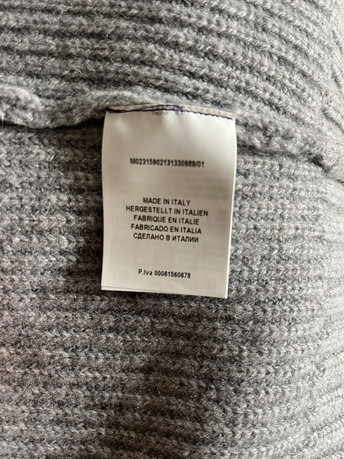 Gran Sasso Cashmere Zip Up Size US XL / EU 56 / 4 - 7 Thumbnail