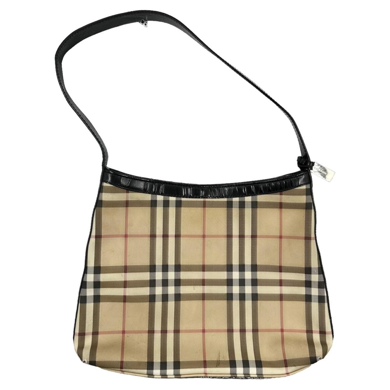 Vintage Burberry Nova Check Shoulder Bag