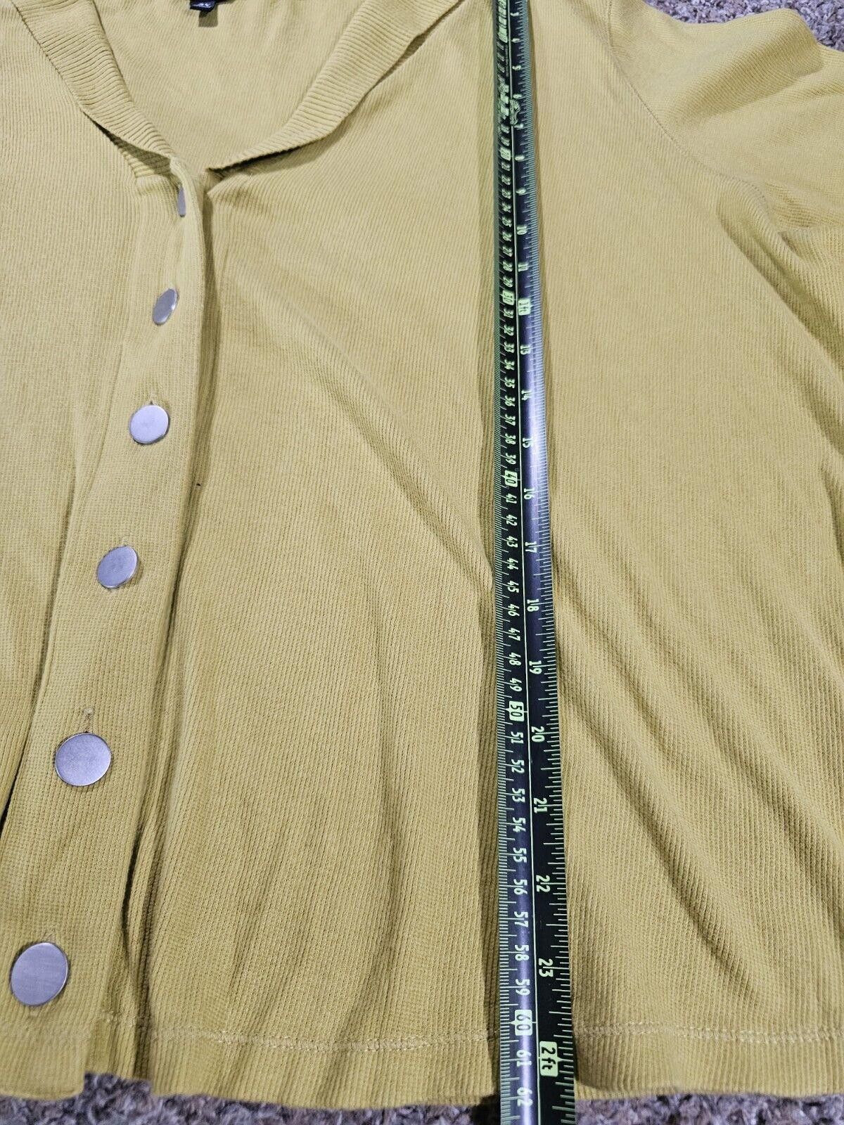 Other rafaella woman 3XL yellow button up cardigan Size 3XL / US 20-22 - 5 Thumbnail