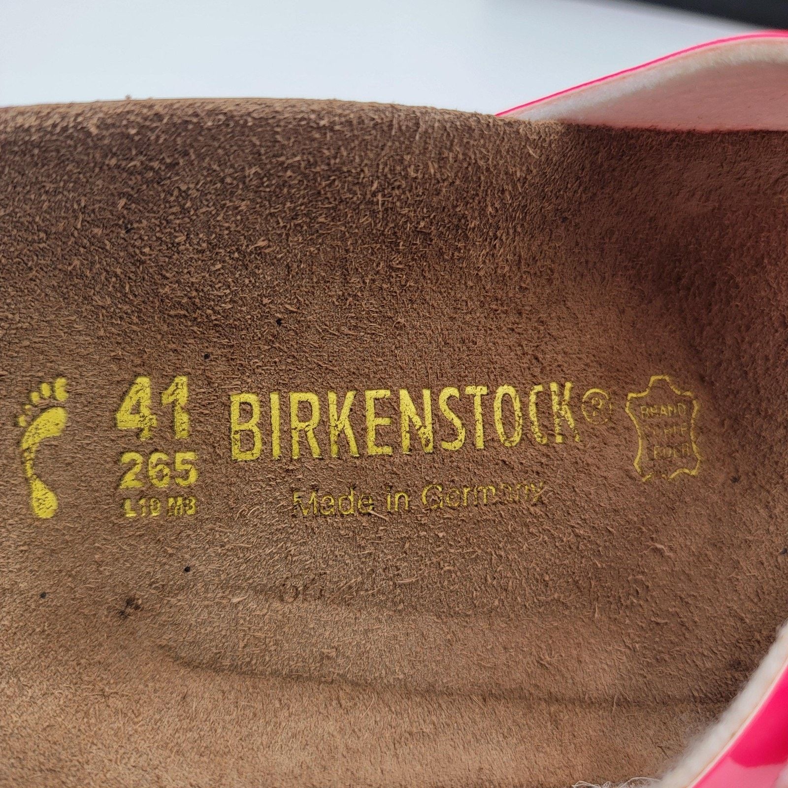 Birkenstock Birkenstock Madrid Shoes Womens Sz 11 41 Pink Patent Sandals Size US 10 / IT 40 - 6 Thumbnail
