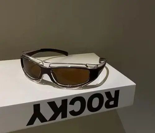 VIBE Retro punk sunglasses y2k unisex Size ONE SIZE - 5 Thumbnail
