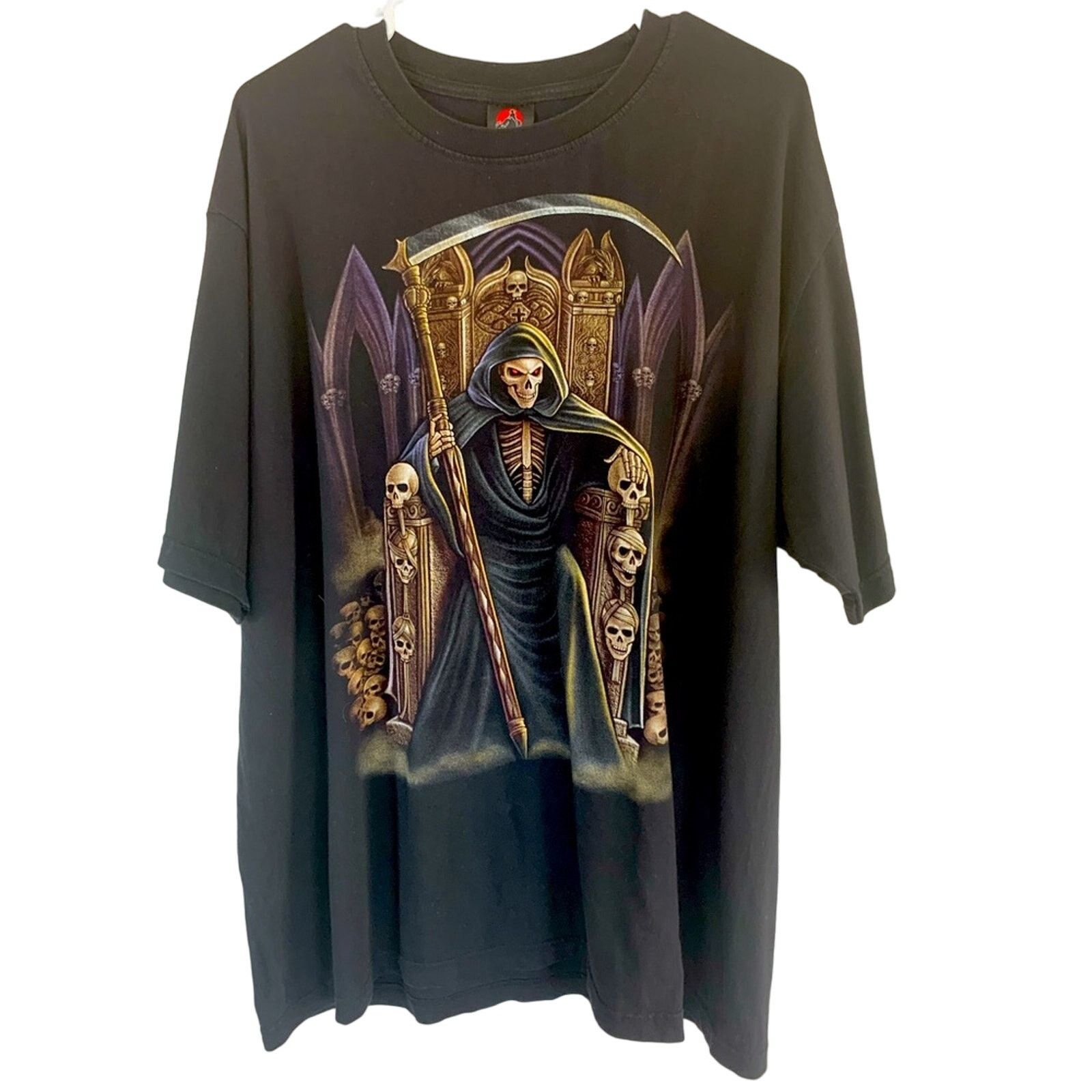 Other VINTAGE KING REAPER HERO AMAZING FRONT AND BACK PRINT TEE Size US XXL / EU 58 / 5 - 1 Thumbnail