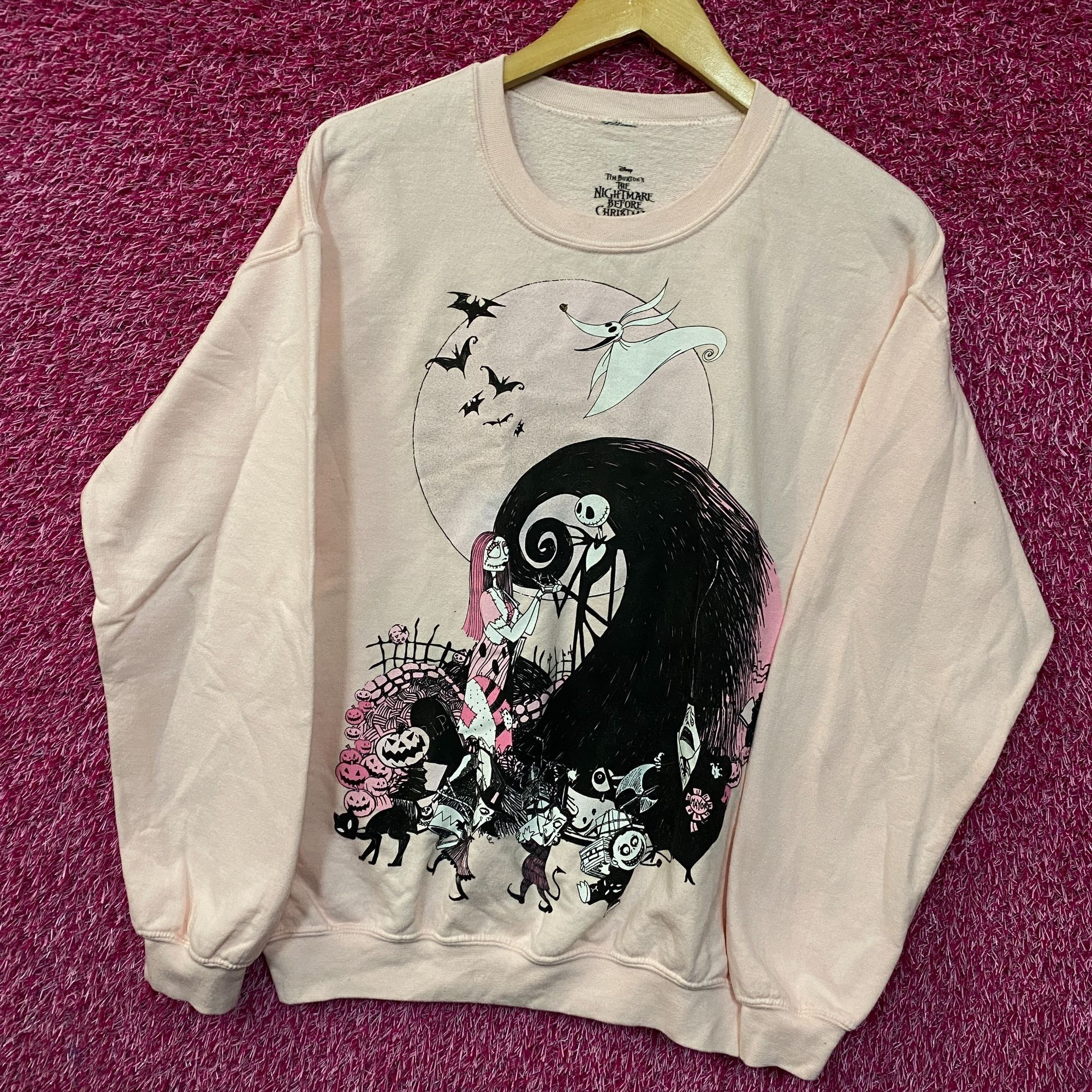 Disney The Nightmare Before Christmas Crewneck Sweater size Medium Size US M / EU 48-50 / 2 - 3 Thumbnail