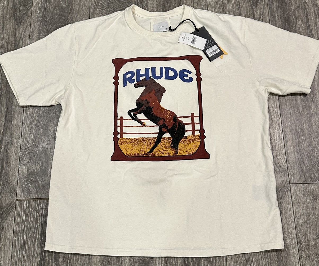 Rhude Rhude Cadre T Shirt Sz XL Size US XL / EU 56 / 4 - 1 Thumbnail