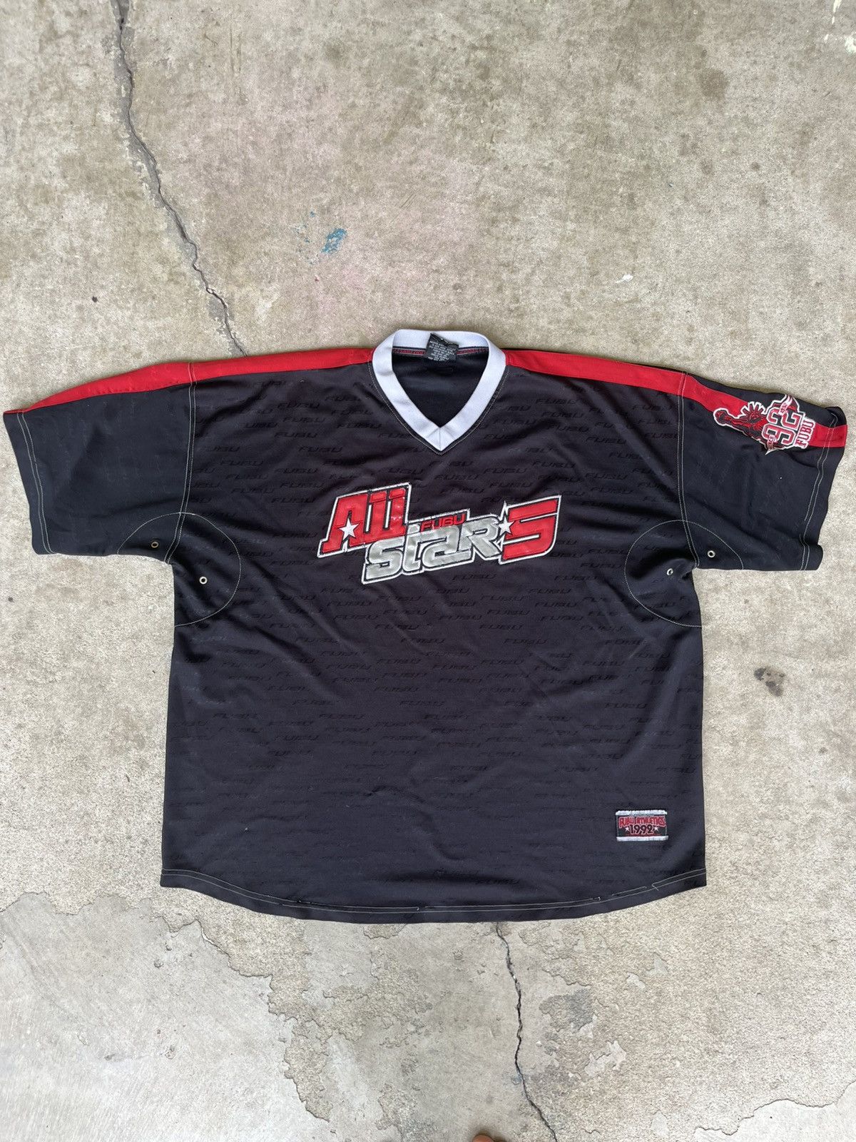 Fubu Crazy Vintage Fubu Jersey XXXL 92’ Size US XXL / EU 58 / 5 - 1 Thumbnail