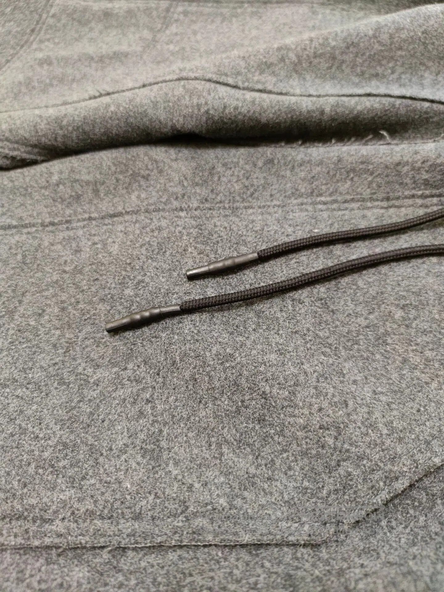 Helmut Lang Helmut Lang Gray Wool Wide Leg Pants. Size 35" - 5 Thumbnail
