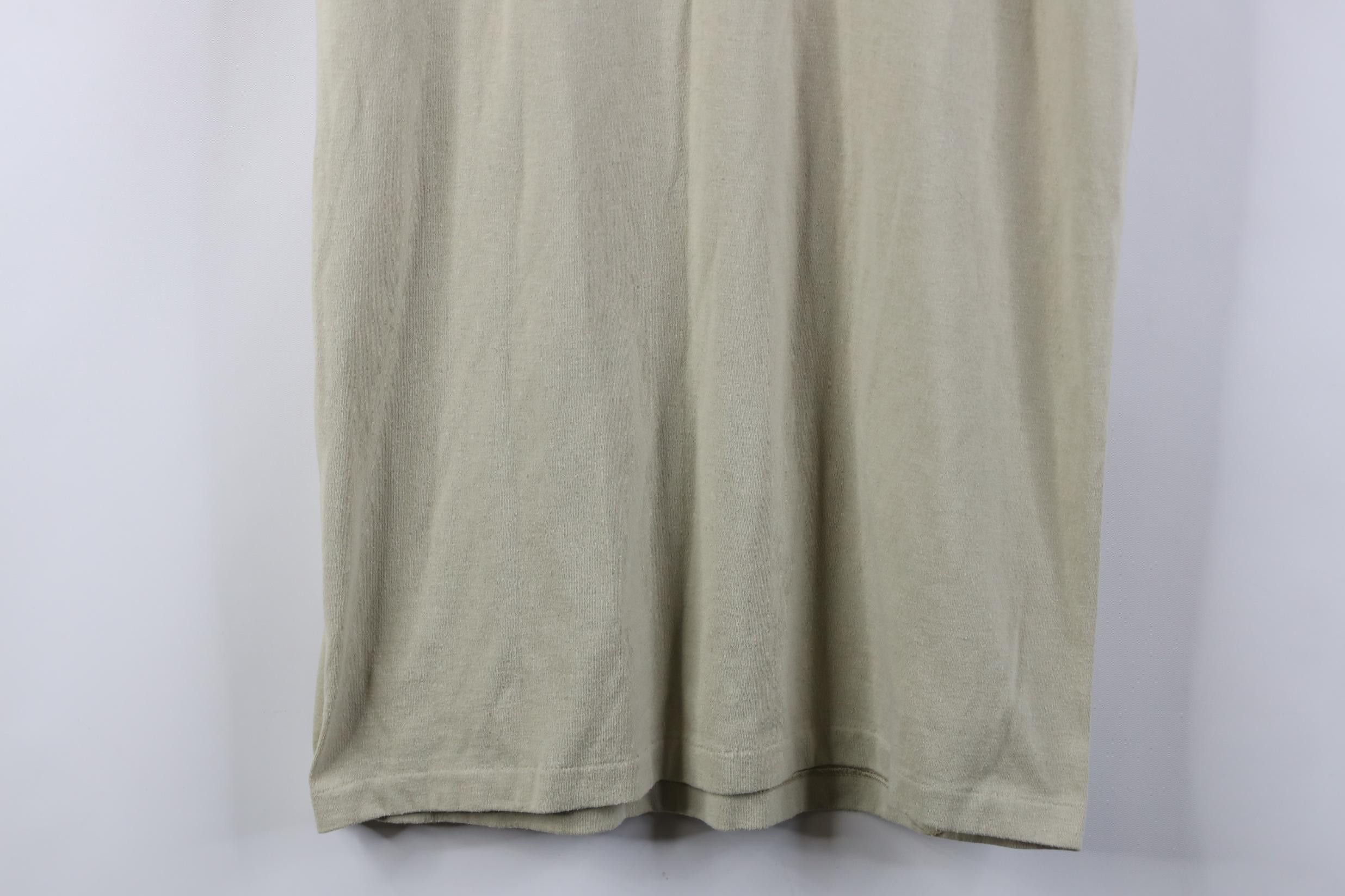 Vintage Vintage USGI Blank Knit Short Sleeve T-Shirt Beige USA Size US M / EU 48-50 / 2 - 3 Thumbnail