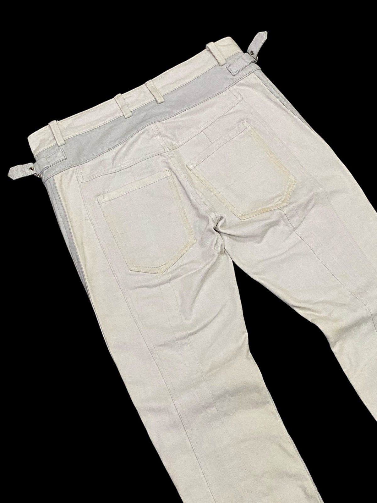 Diesel Diesel Black Gold Denim Trimmed Leather Pants Size US 30 / EU 46 - 22 Thumbnail