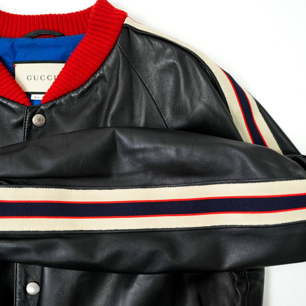 Gucci GUCCI Hollywood Leather Jacket Size US M / EU 48-50 / 2 - 3 Thumbnail