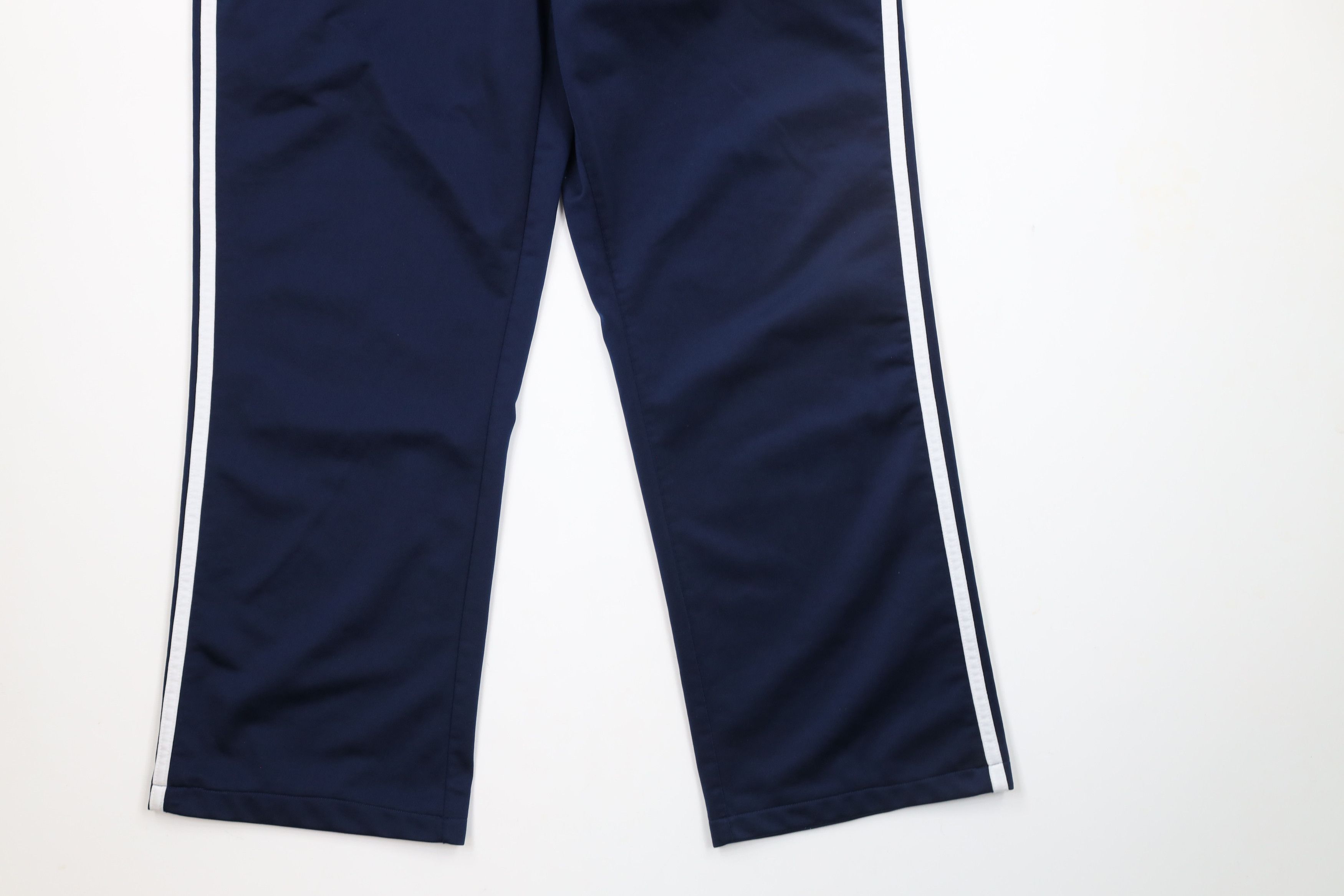 Adidas × Vintage Vintage Y2K Adidas Striped Flared Wide Leg Sweatpants Pants Size 30" / US 8 / IT 44 - 4 Thumbnail