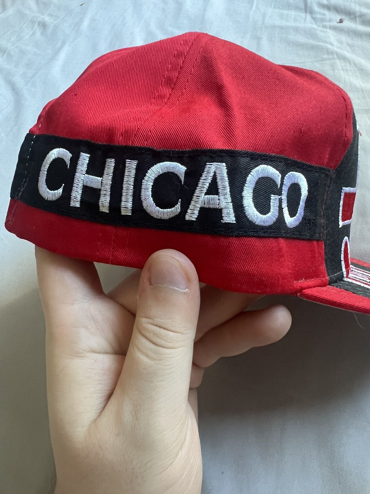 NBA × Starter × Vintage Chicago Bulls deadstock vintage Starter hat Size ONE SIZE - 4 Thumbnail