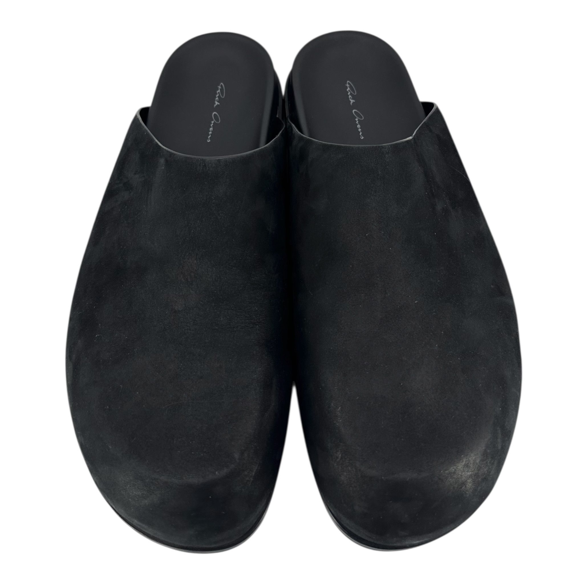 Rick Owens Rick Owen Porterville Mule Granola Black Size US 12 / EU 45 - 1 Thumbnail
