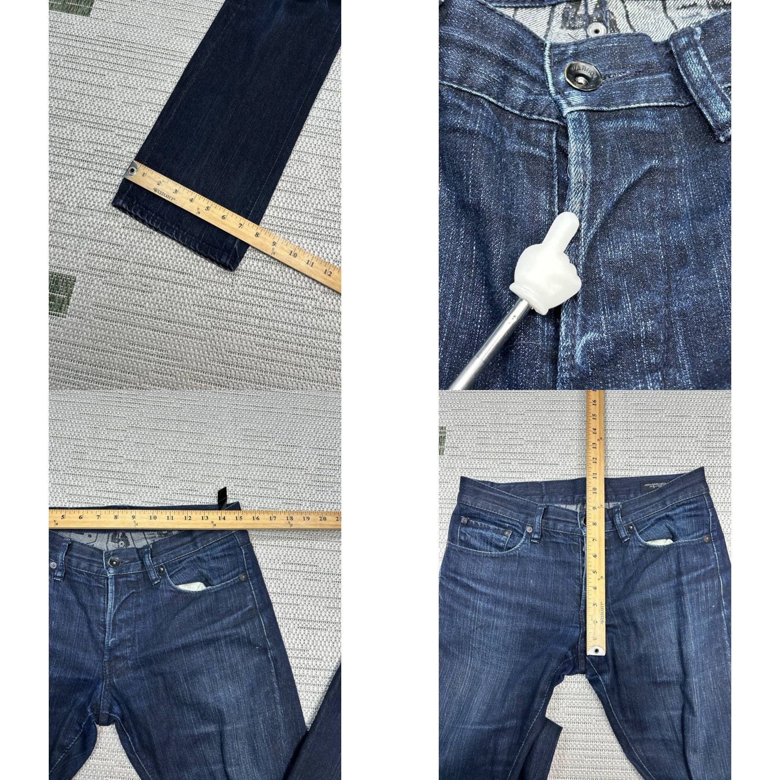 Levi's Levi's Jeans Mens 30 Blue Denim Selvedge Warhol Factory X Levis Andy Warhol Jeans Mens 30 Blue Denim Selvedge Size US 30 / EU 46 - 8 Thumbnail