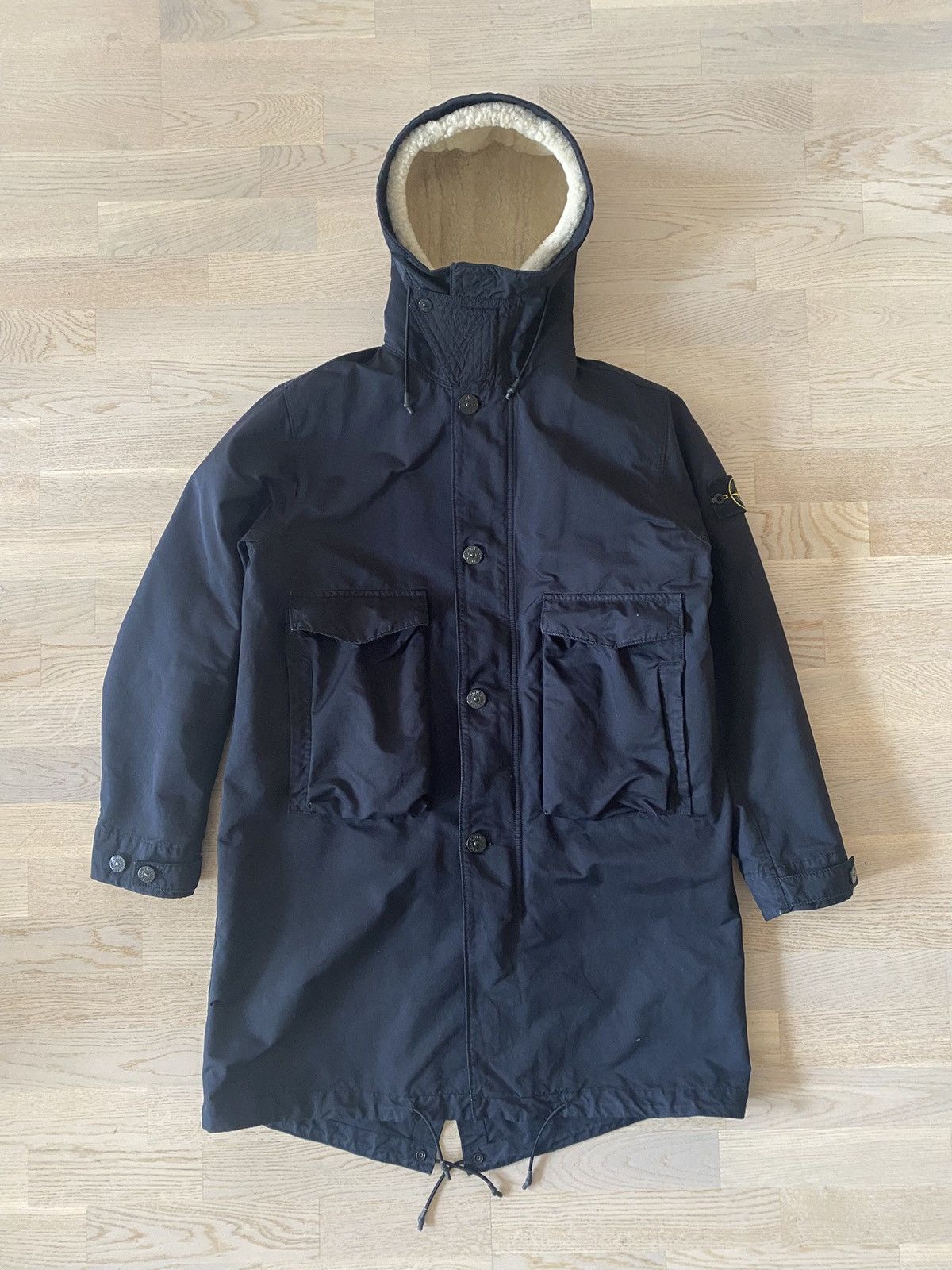 Stone Island Stone island 70449 David-TC blanket lined fishtail parka Size US M / EU 48-50 / 2 - 2 Thumbnail