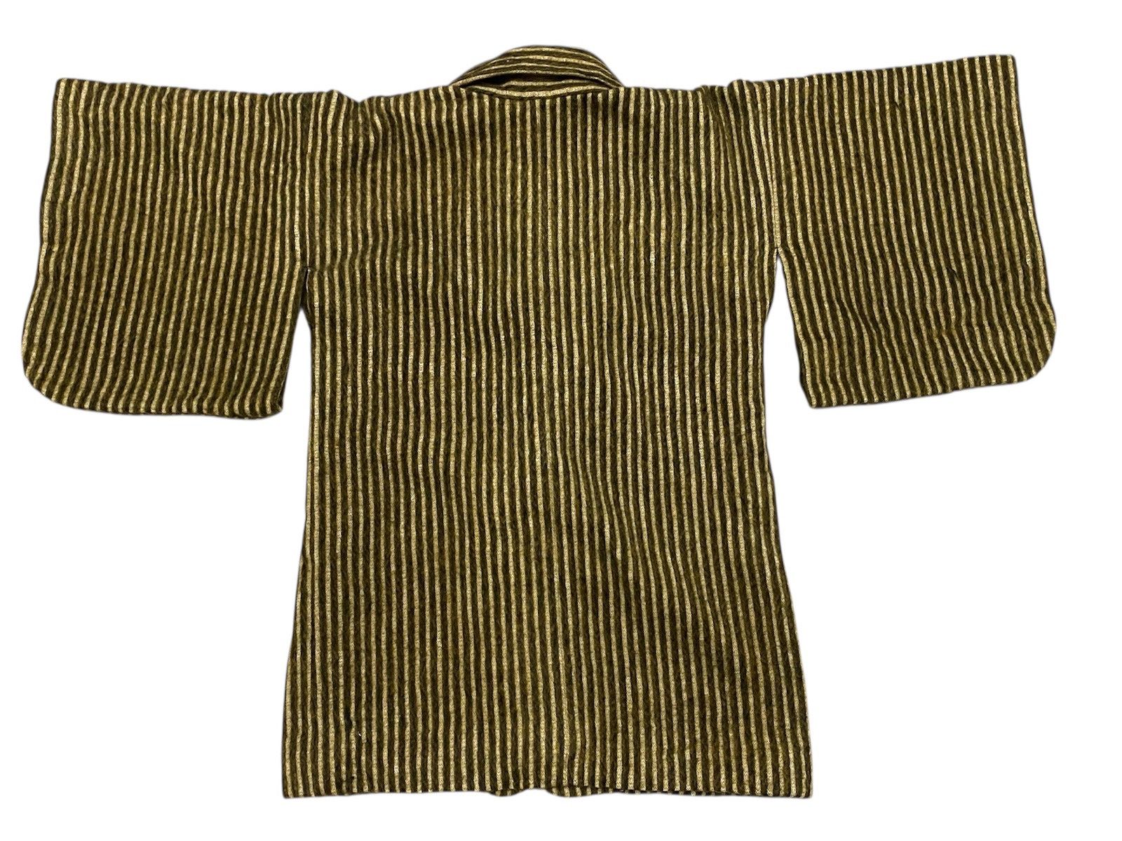 Japanese Brand Rare Japan Wool Stripe Kimono Jacket – Archive Samurai Vibes Size US L / EU 52-54 / 3 - 2 Thumbnail
