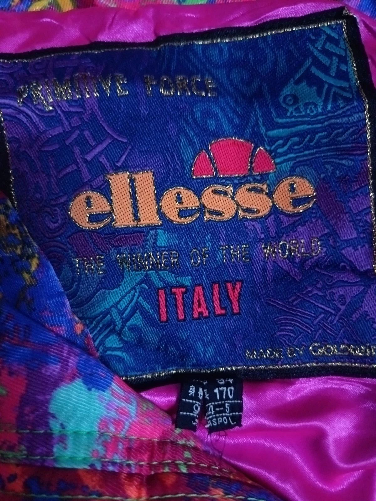 Ellesse × Goldwin Vintage Ellesse by Goldwin Ski Jacket Italy Parka Size US L / EU 52-54 / 3 - 6 Thumbnail
