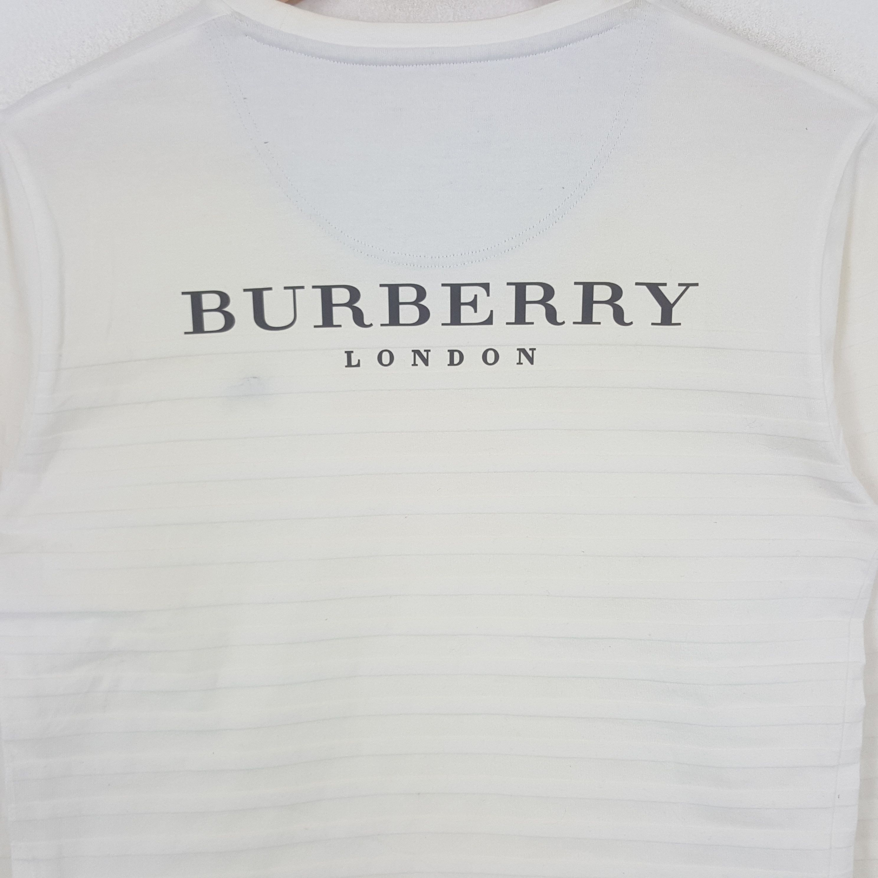 Burberry Vintage Burberry London Long Sleeve Tshirt RR30 Size US S / EU 44-46 / 1 - 2 Thumbnail