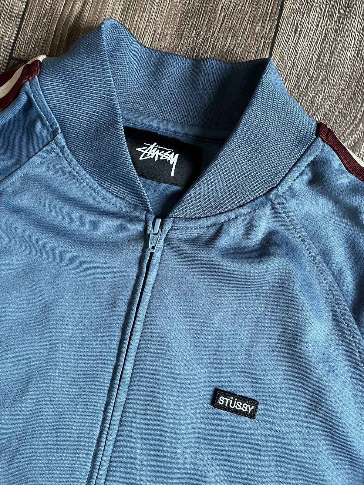 Stussy STUSSY Logo Zip Up Track Jacket Size US M / EU 48-50 / 2 - 4 Thumbnail