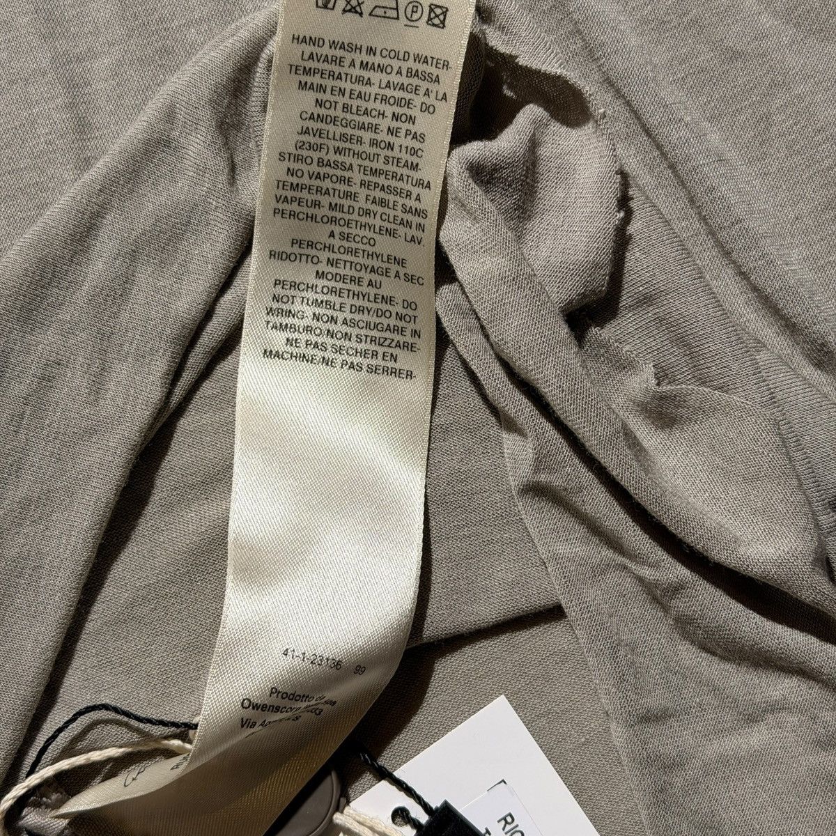 Rick Owens NWT FW23 Luxor silk blend long sleeve Size US S / EU 44-46 / 1 - 4 Thumbnail