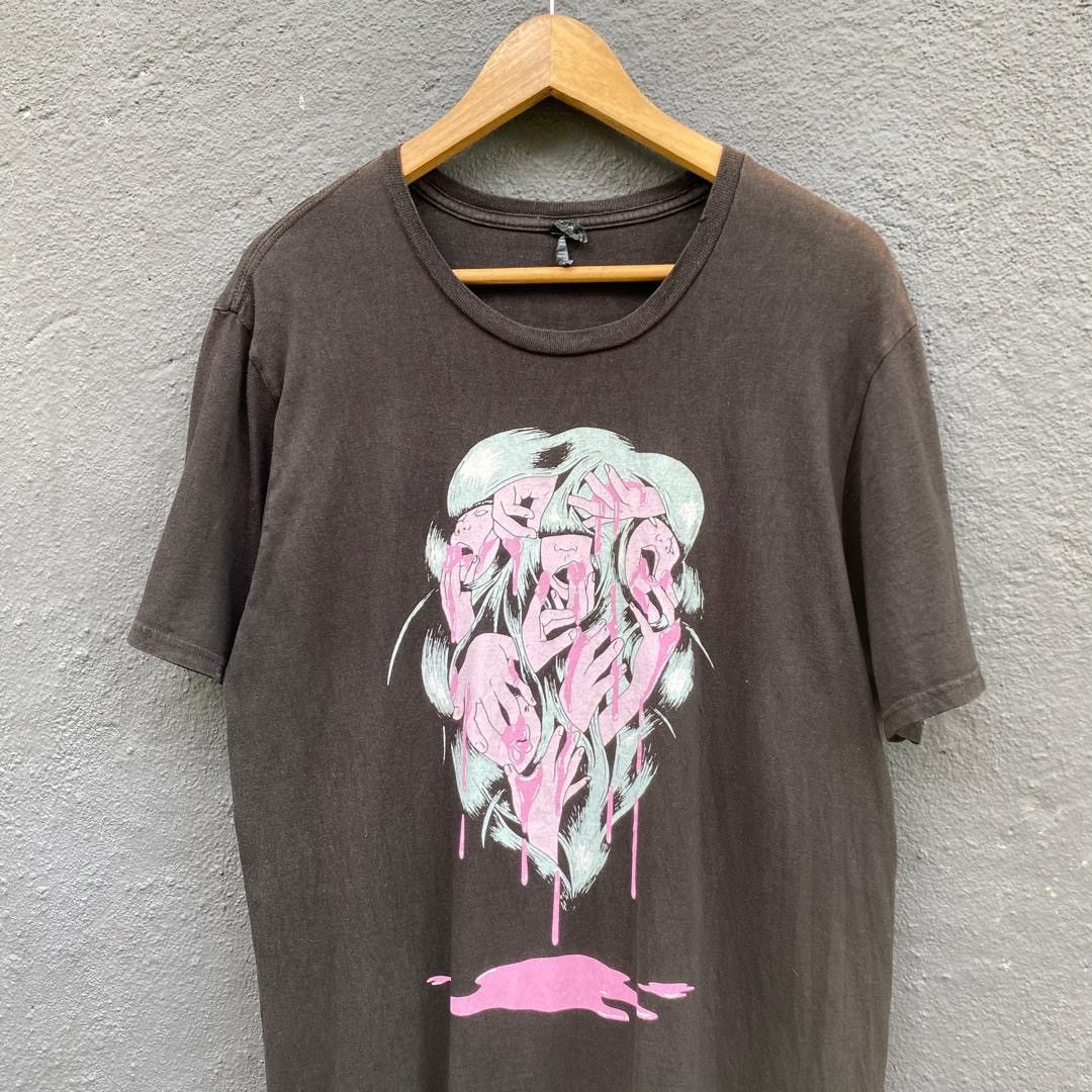 Band Tees Thrashed Faded Vintage Cherub Musical Duo Tee Size US M / EU 48-50 / 2 - 1 Thumbnail