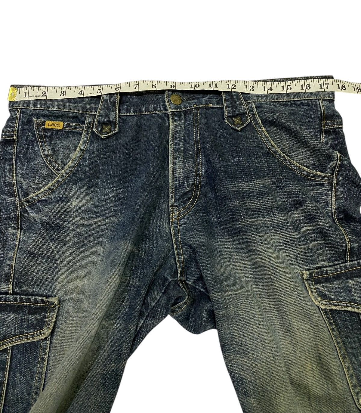 Lee Vintage Lee flare spinal twist jeans Size US 35 - 7 Thumbnail