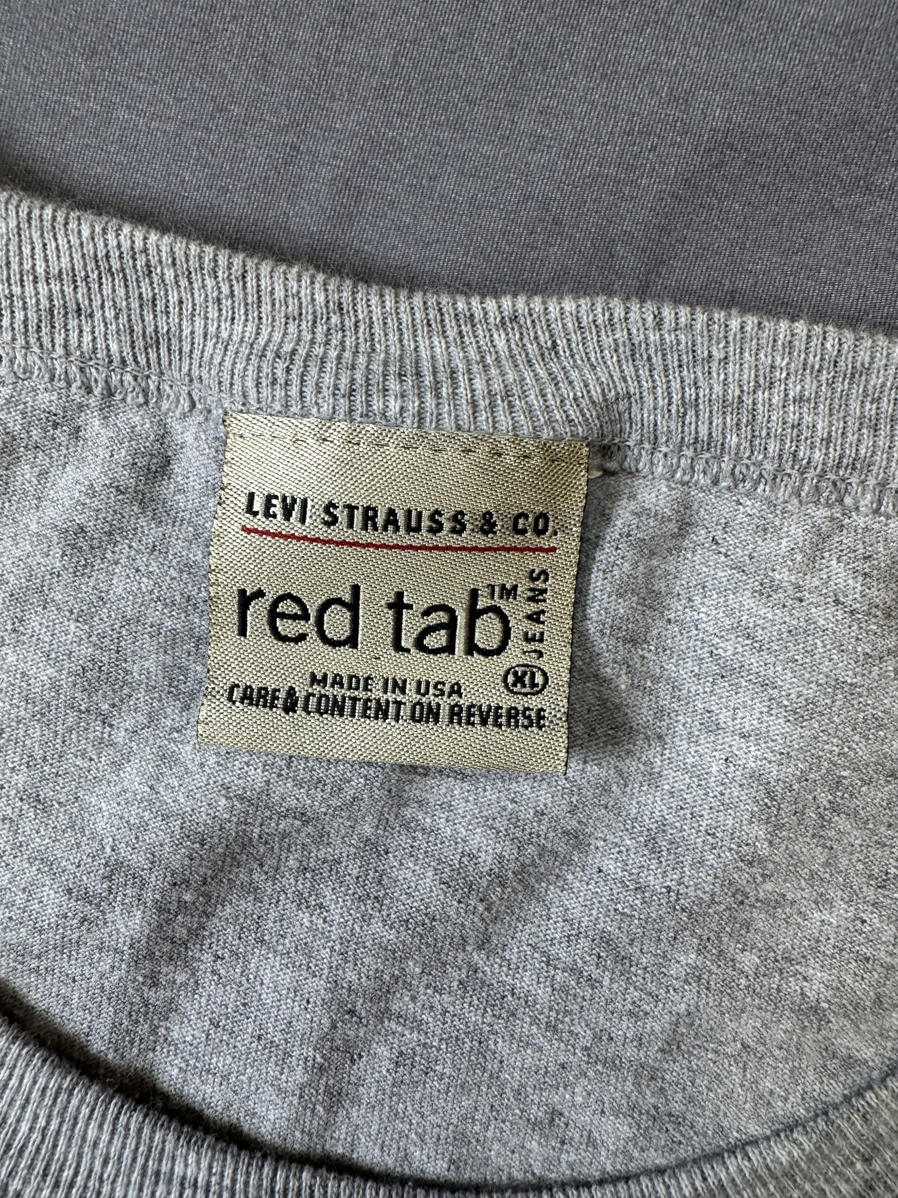 Levi's Vintage Y2K Levi Strauss & Co. Graphic T-Shirt USA Made Size US XL / EU 56 / 4 - 3 Thumbnail