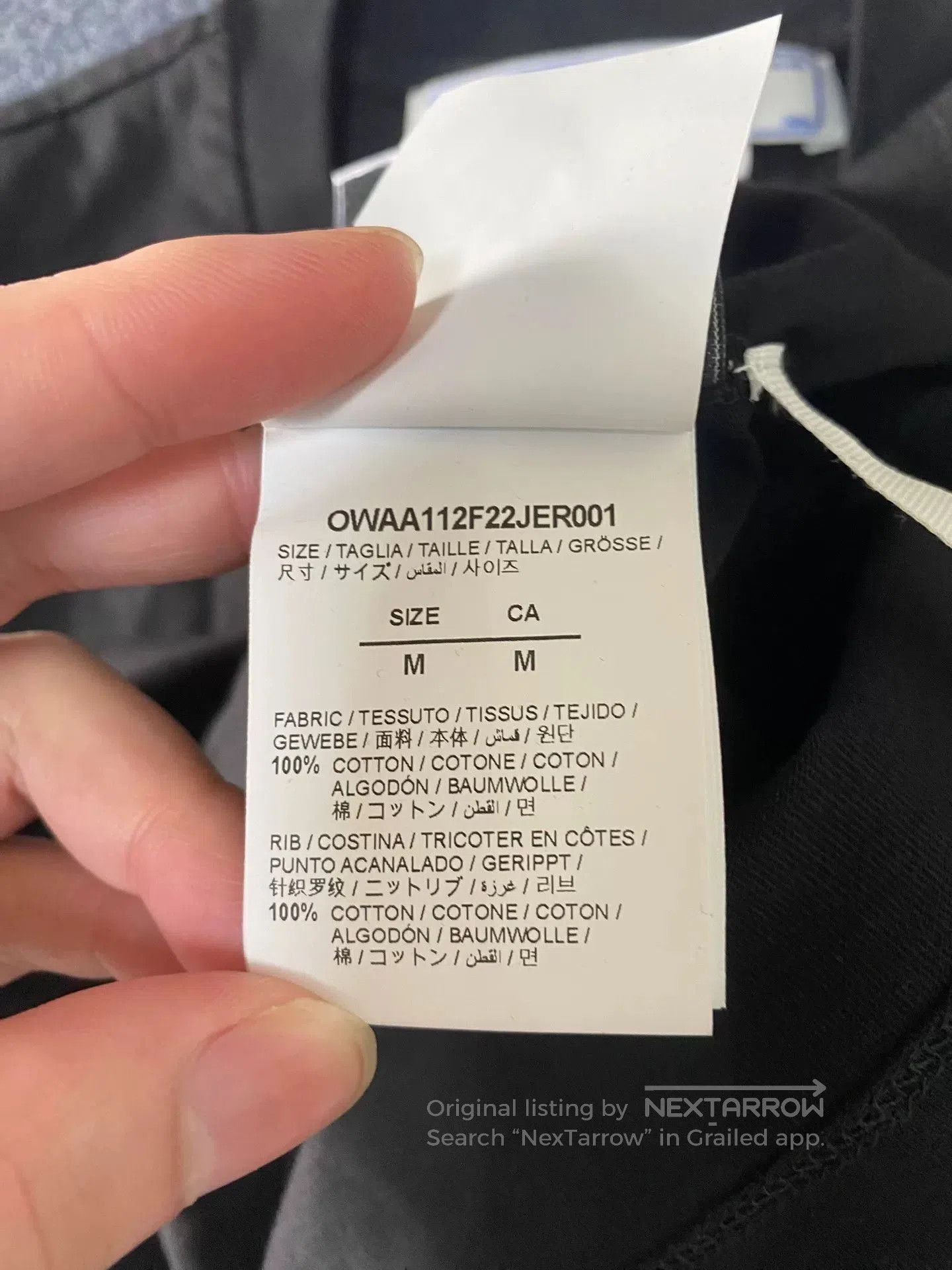 Off-White off white floral short sleeve t-shirt. Size M / US 6-8 / IT 42-44 - 4 Thumbnail