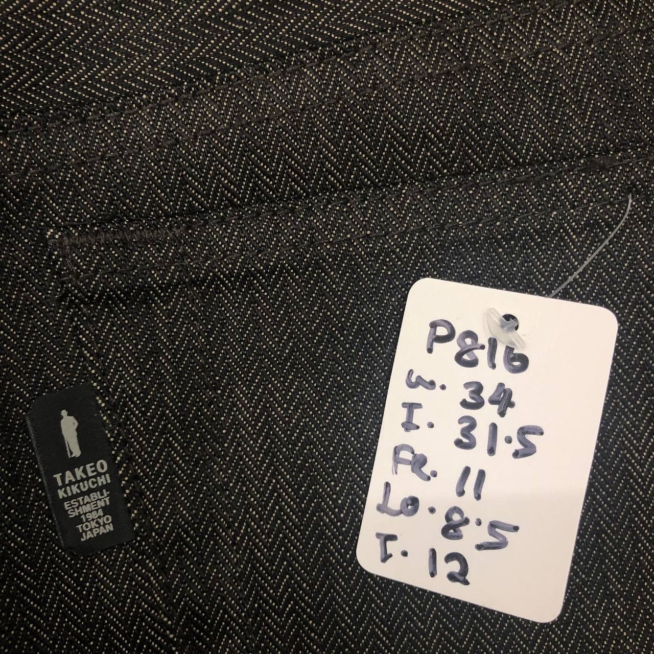 Japanese Brand × Takeo Kikuchi P816 TAKEO KIKUCHI JEANS Size US 34 / EU 50 - 10 Thumbnail