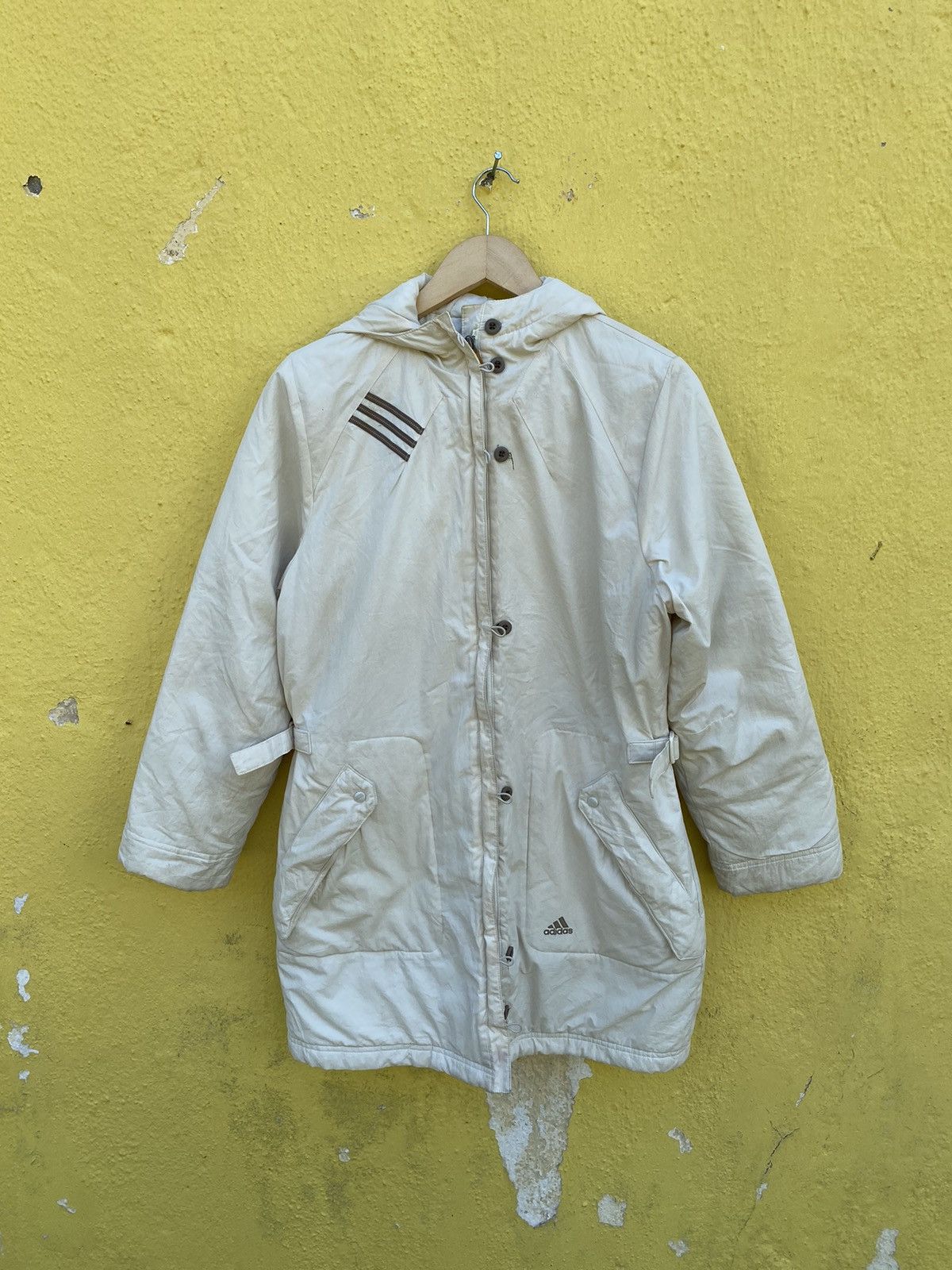 Adidas × Vintage Vintage Y2k Adidas long jacket hoodie Size M / US 6-8 / IT 42-44 - 5 Thumbnail