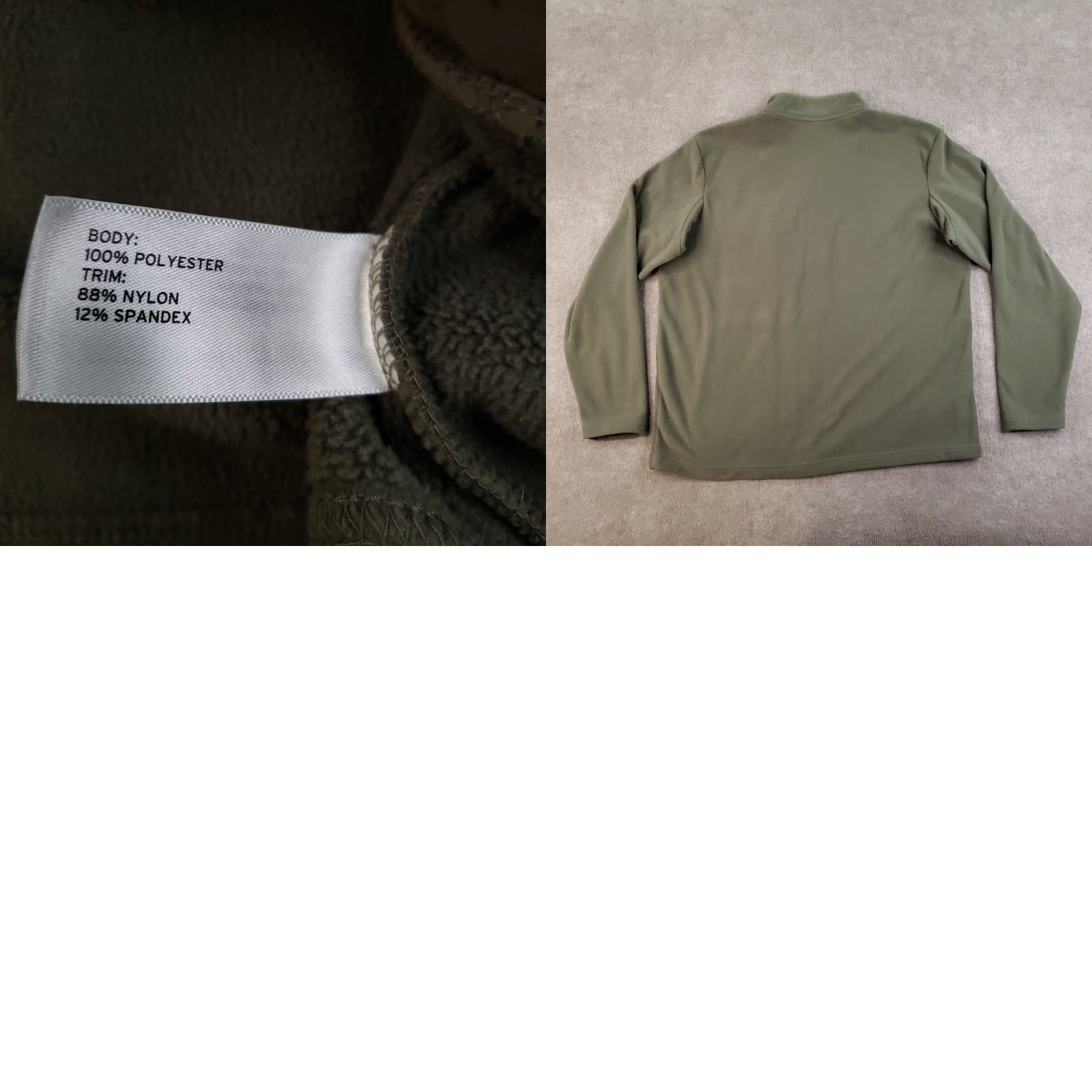 Vintage Duluth Pullover Mens Large Green Fleece Relaxed Camouflage Pocket Outdoor Hunting Shirt (Men) Size US L / EU 52-54 / 3 - 9 Thumbnail