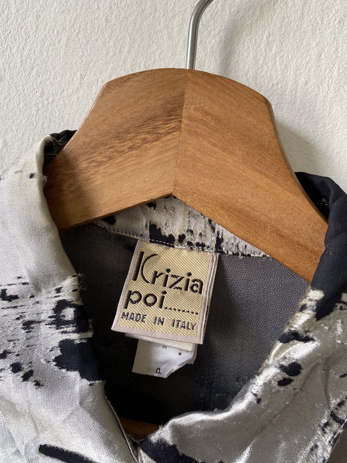 Krizia Uomo Krizia Poi Psyche Delic Design Button Up Tee Size US M / EU 48-50 / 2 - 13 Thumbnail