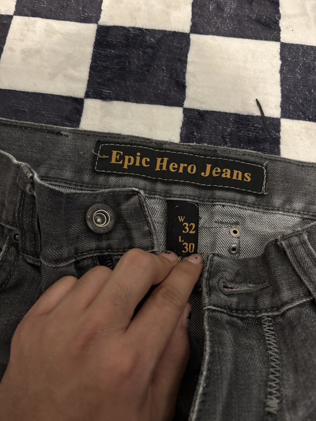 Other Epic Hero wide leg jeans Size US 32 / EU 48 - 2 Thumbnail