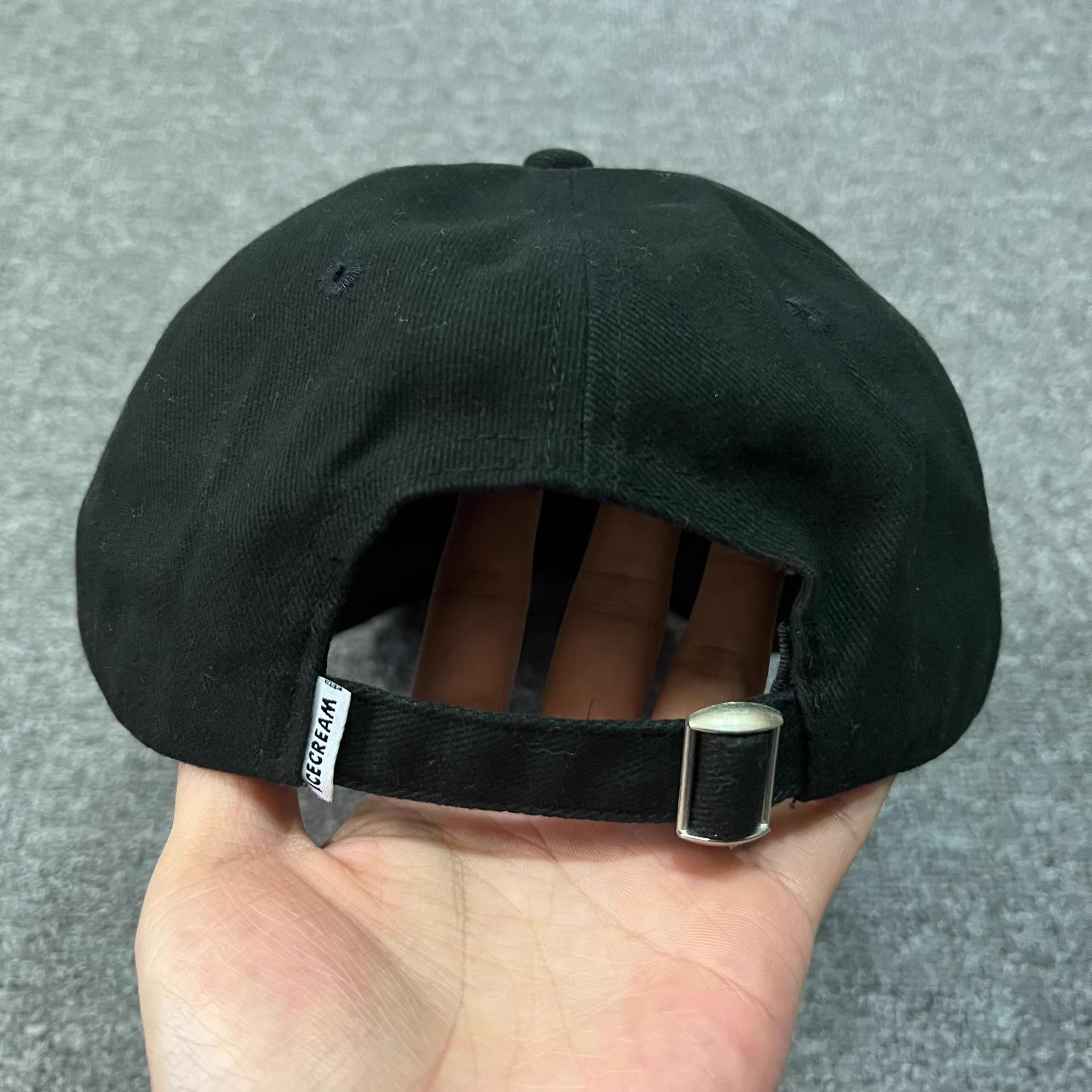 Billionaire Boys Club BBC ICECREAM Face Ice Cream Curved Brim Baseball Cap。 Q7 Size ONE SIZE - 7 Thumbnail
