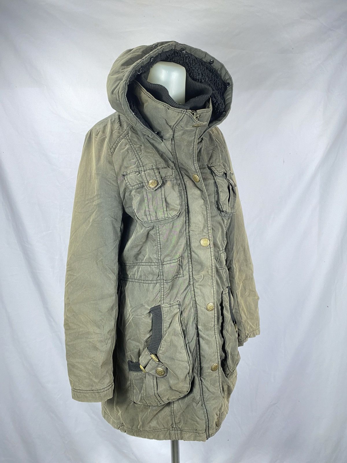 Isamu Katayama Backlash CRAZY SICK FADED 90ANS JAPANESE GOTHIC BONO ZIP HOODIE Size US M / EU 48-50 / 2 - 2 Thumbnail