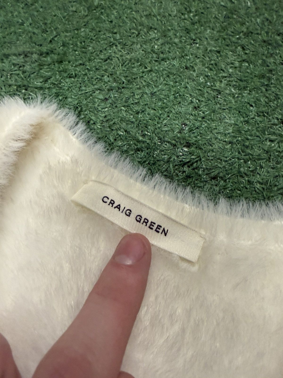 Craig Green White Craig green fur vest sized x large Size US XL / EU 56 / 4 - 3 Thumbnail