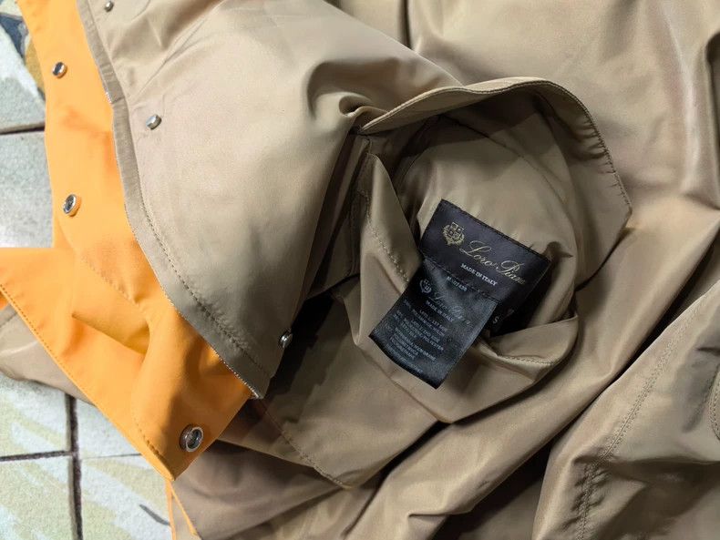 Loro Piana LORO PIANA Silk fiber two-sided windbreaker Size S / US 4 / IT 40 - 6 Thumbnail