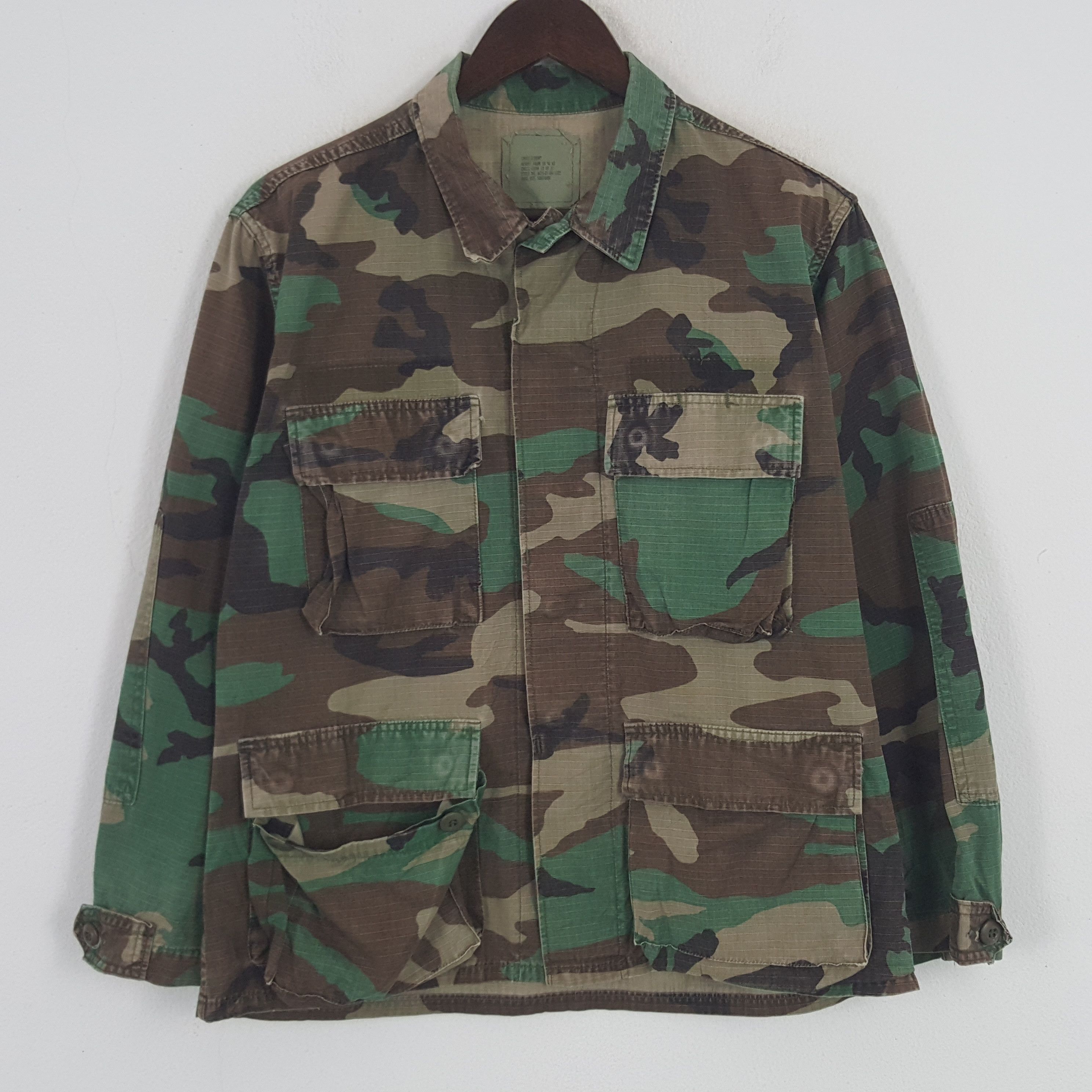 Vintage Vintage Army Military Custom Scorpion Worker Camo Jacket Size US M / EU 48-50 / 2 - 3 Thumbnail
