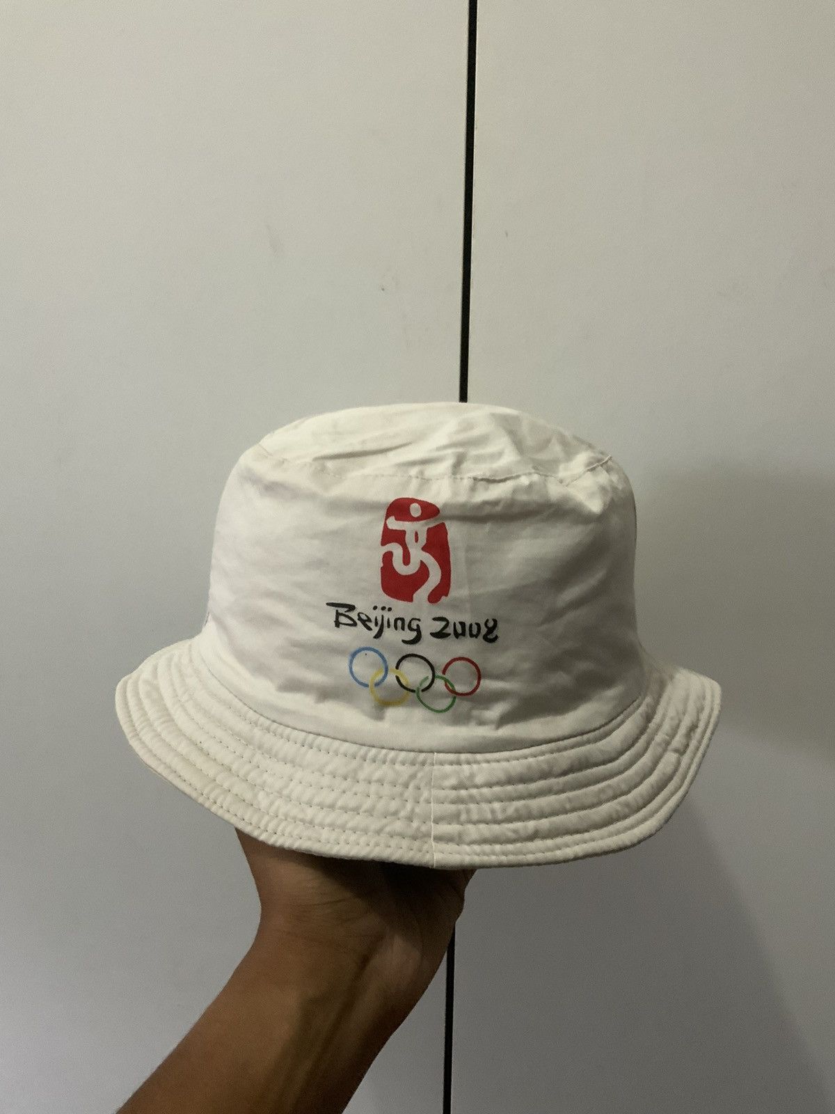 Vintage Beijing 2008 Olympic Bucket Hat Size ONE SIZE - 2 Thumbnail