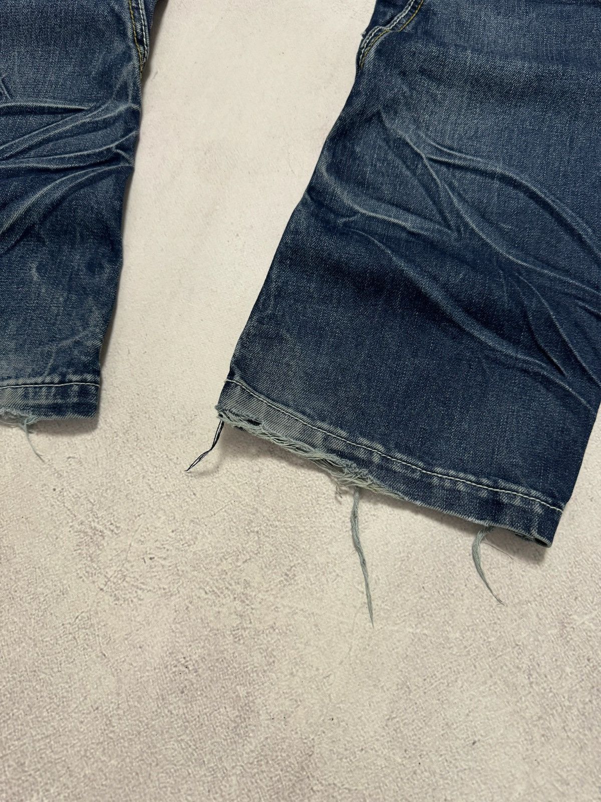 If Six Was Nine × Japanese Brand Vintage Okishama Samoki Jeans Japanese Denim Pants Opium Y2K Size US 32 / EU 48 - 13 Thumbnail