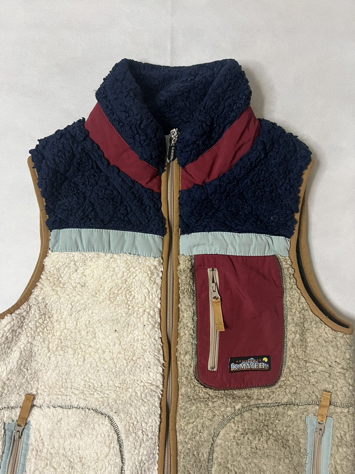 Japanese Brand Adventures Kriff Mayer Multicolor Fleece Vest Size US M / EU 48-50 / 2 - 5 Thumbnail