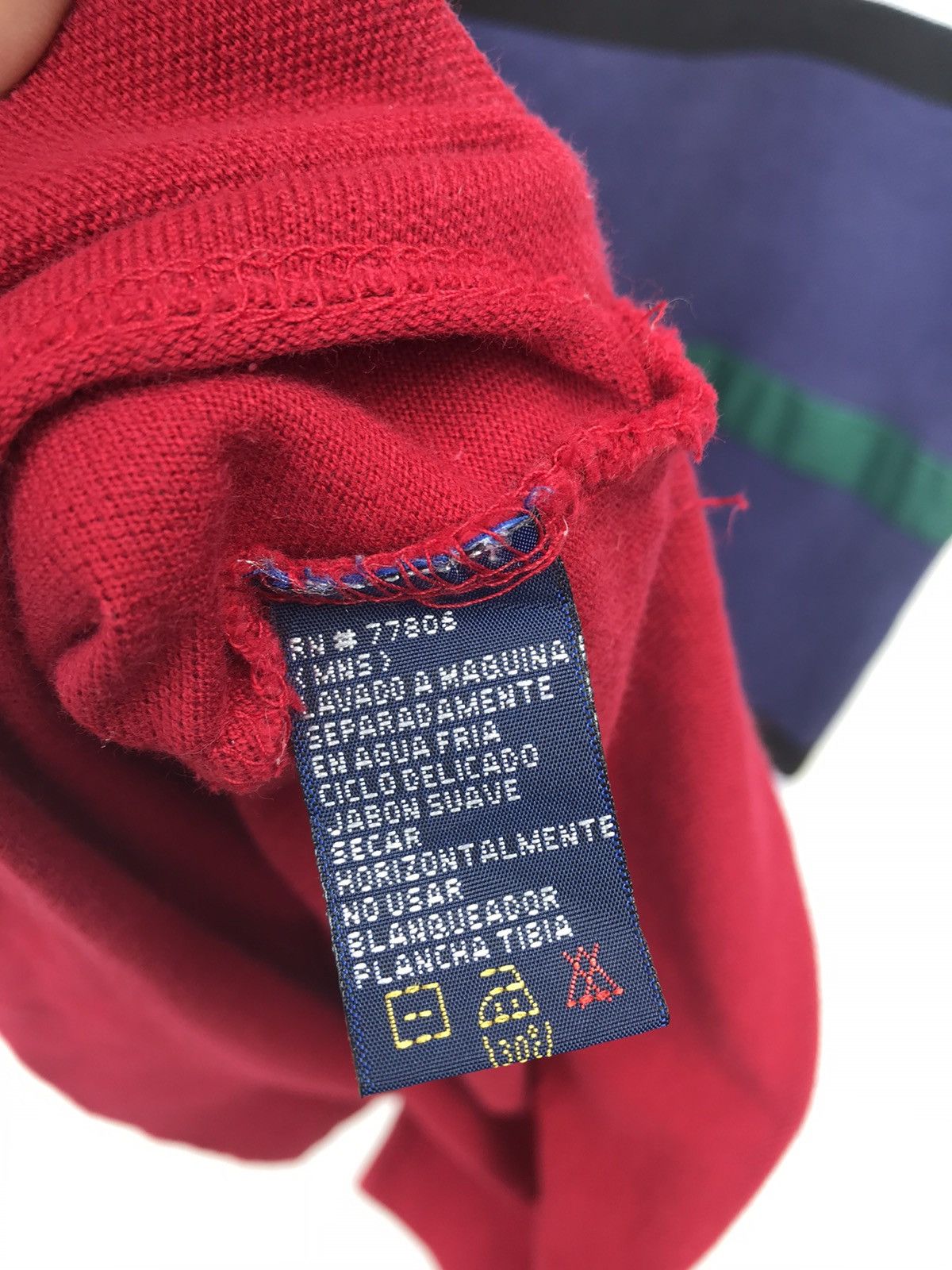 Tommy Hilfiger Vintage Tommy Hilfiger Stripe Multicolour Polo Shirt Size US M / EU 48-50 / 2 - 12 Thumbnail