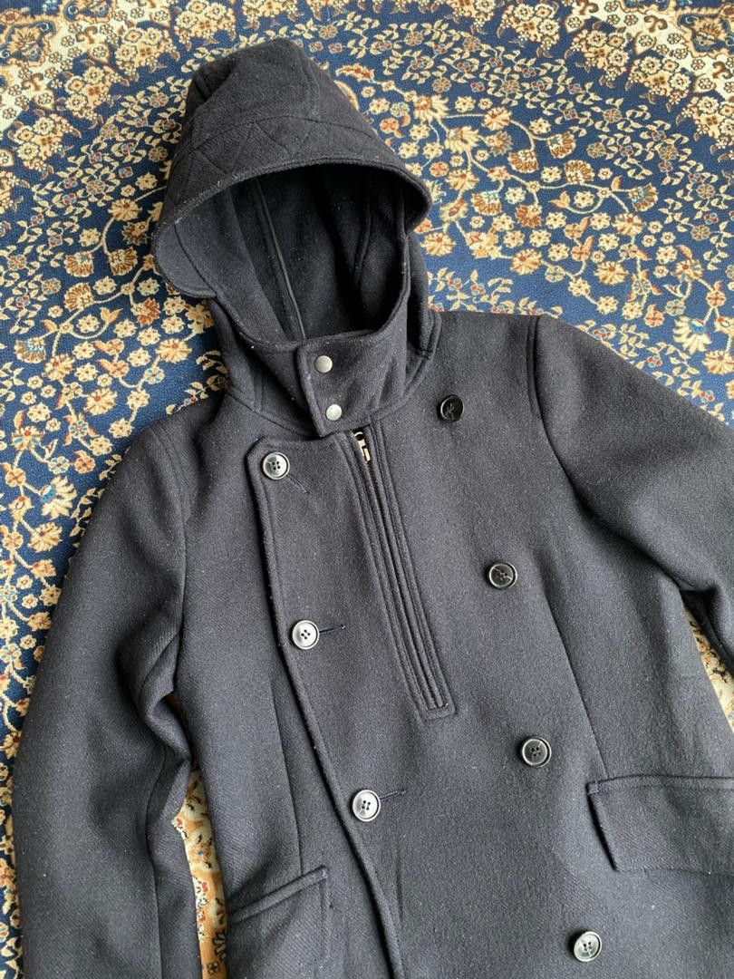 ZUCCA ショップ y2k archive zip gimmick pea coat ZUCCA y2k archive