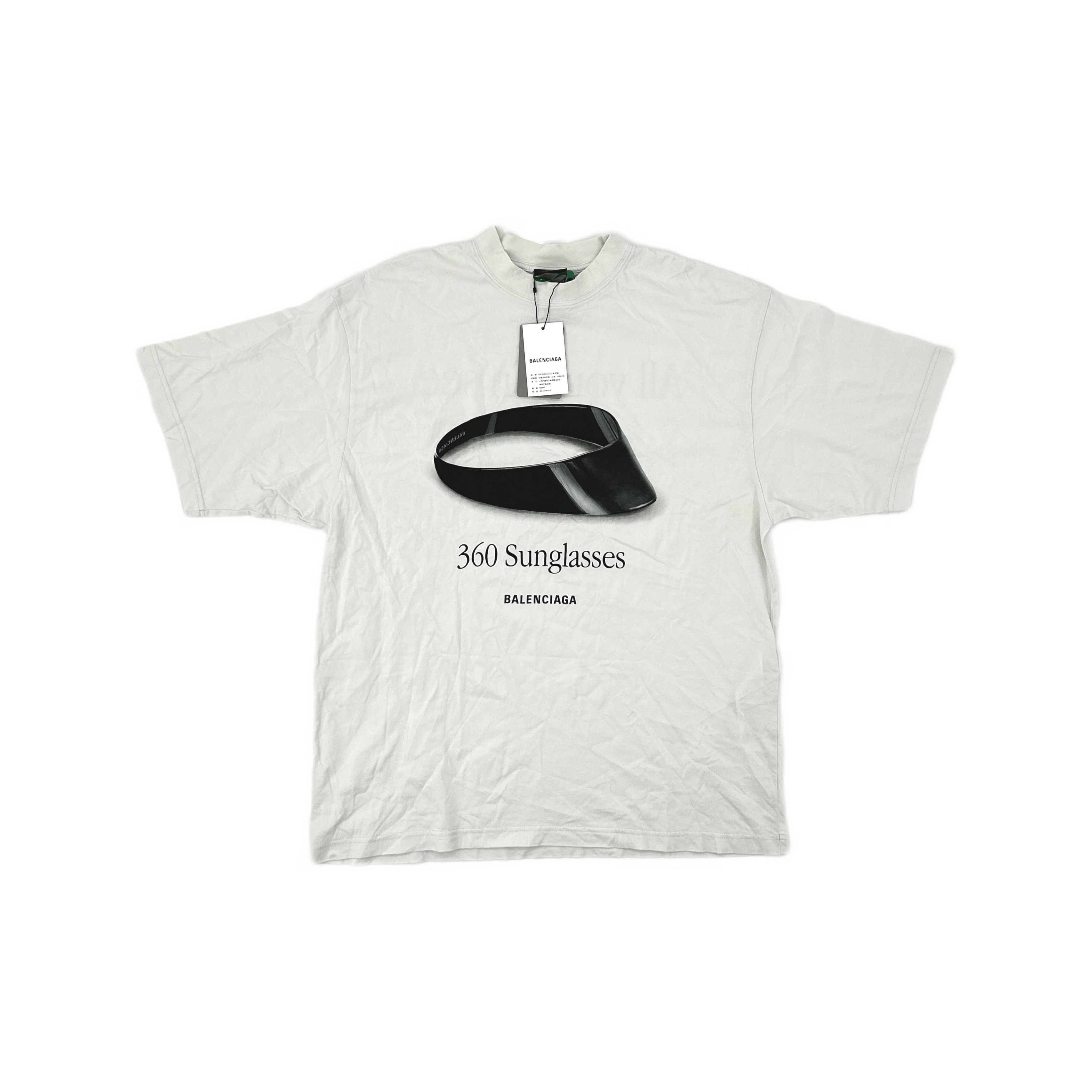 Balenciaga Balenciaga 360 Sunglasses Graphic T-Shirt Size M Size US M / EU 48-50 / 2 - 1 Thumbnail