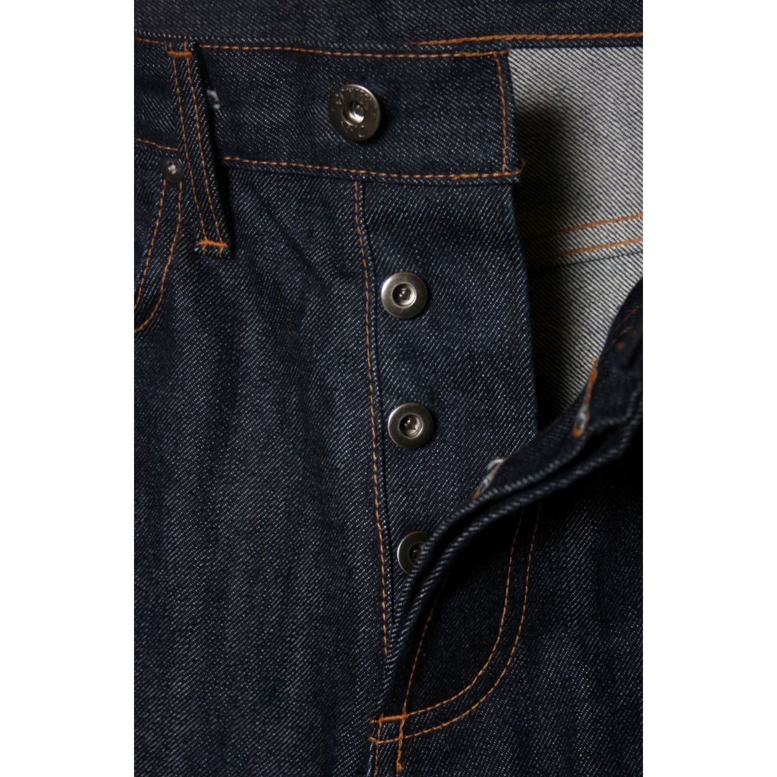 3sixteen 3Sixteen Denim Jeans Sz. 29 14.5 oz Raw Selvedge 5-Pocket Straight Mens Regular Inseam 30.5" Blue Cotton ST-100X Size US 29 - 3 Thumbnail